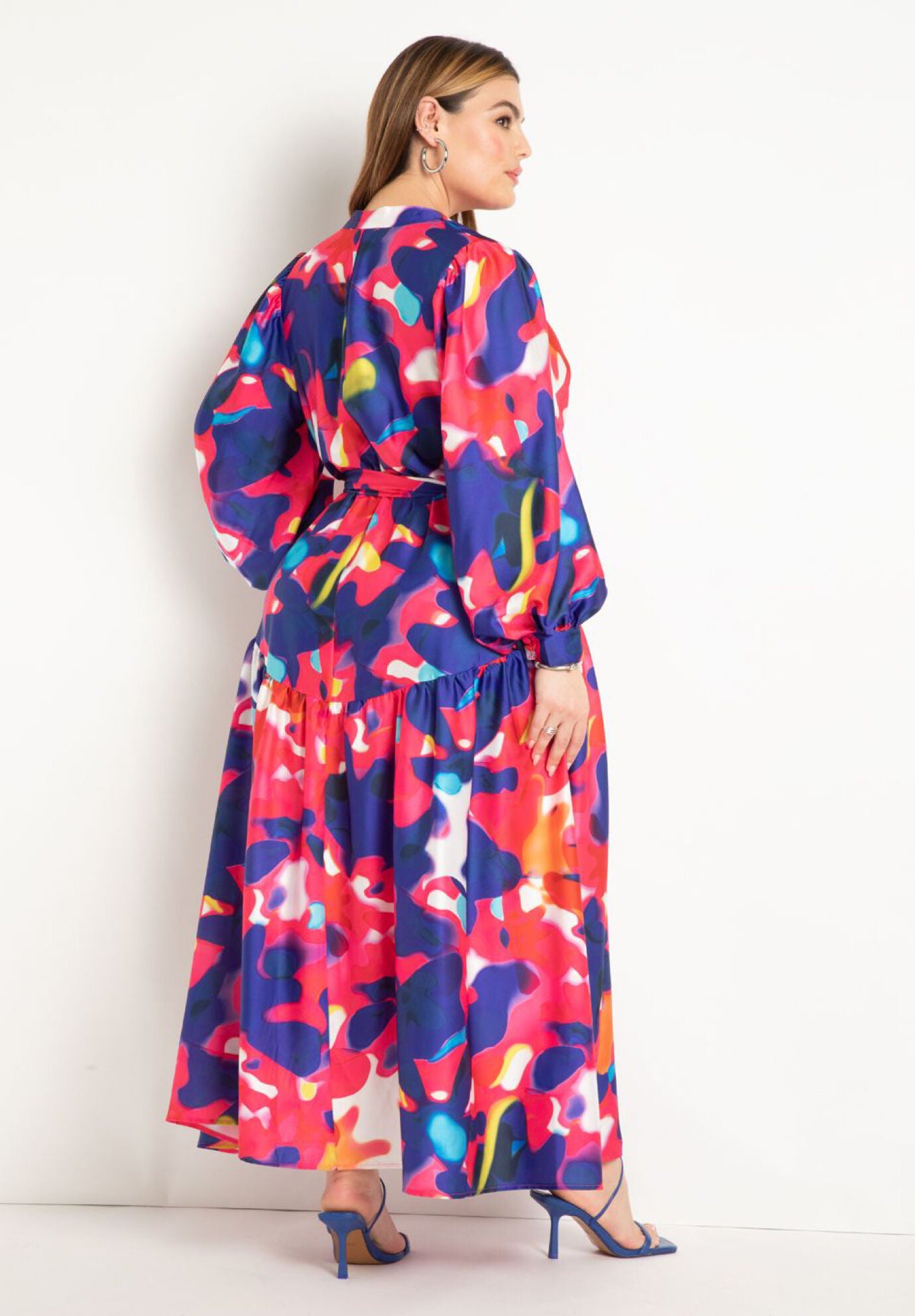 Printed Maxi Dress Eloquii
