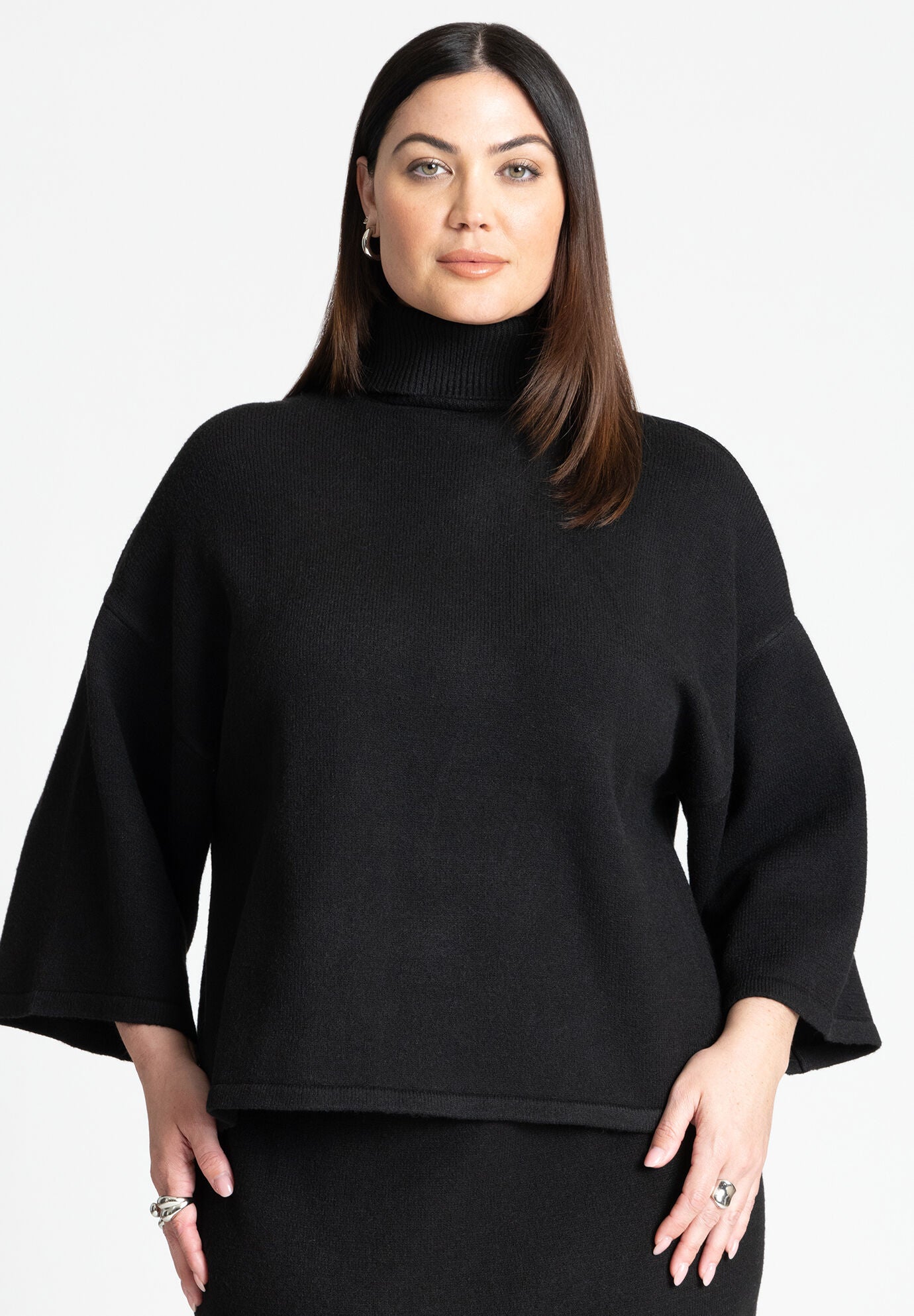Boxy turtleneck hot sale