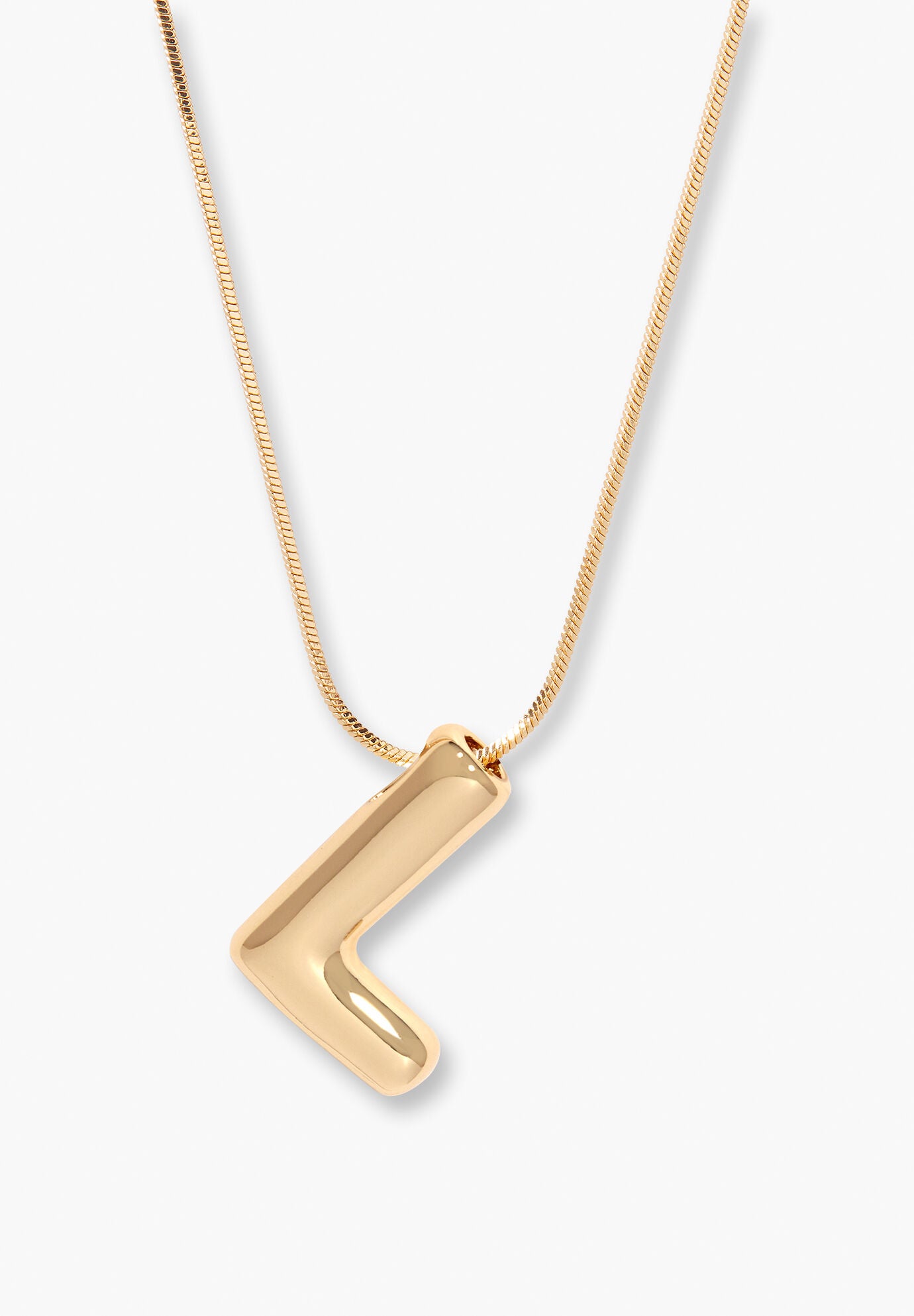 Pippa Bubble Initial Pendant