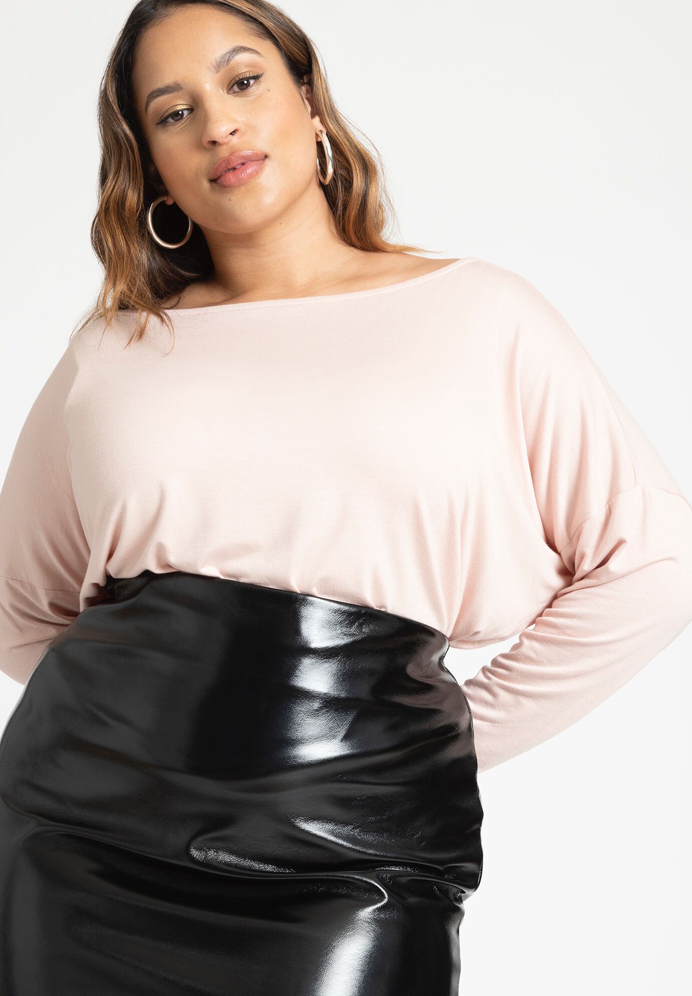 Slouchy off sales shoulder top