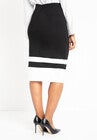 Colorblock Column Skirt | Eloquii