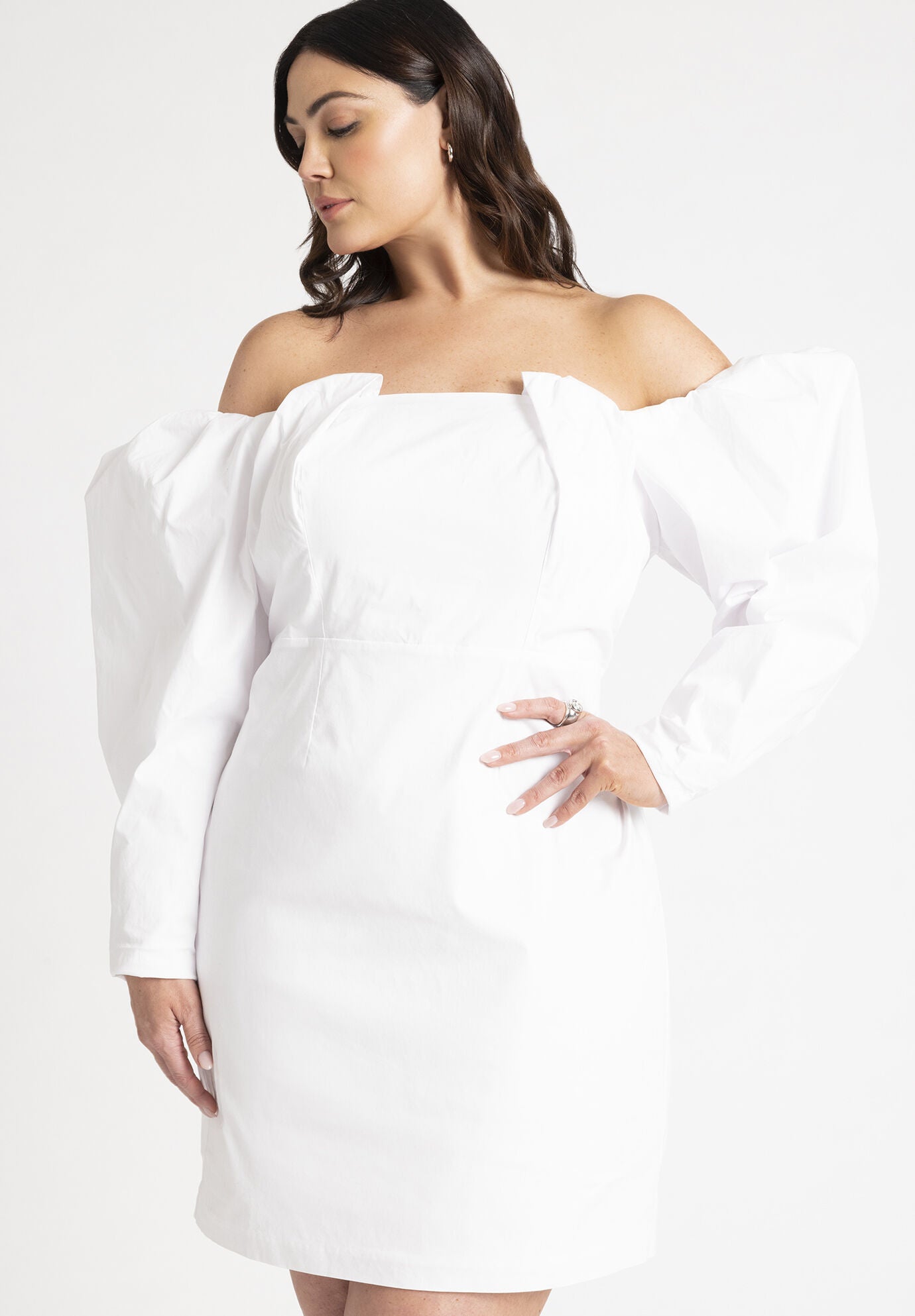 Shop the Loveland Long Sleeve Cowl Back Maxi Dress Beige