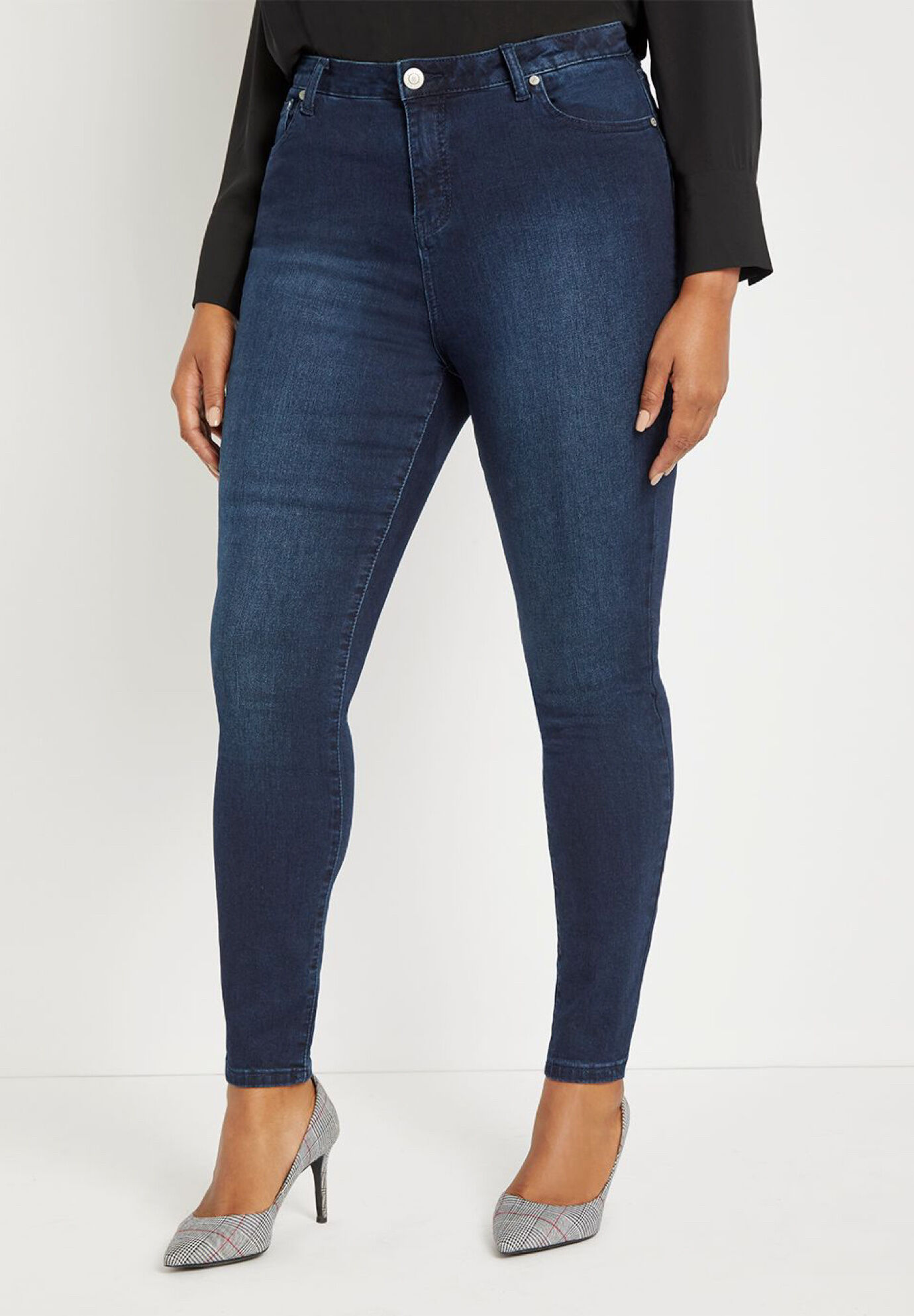 Plus Size Women Classic Fit Sculpting Skinny Jean By ( Size 28 )