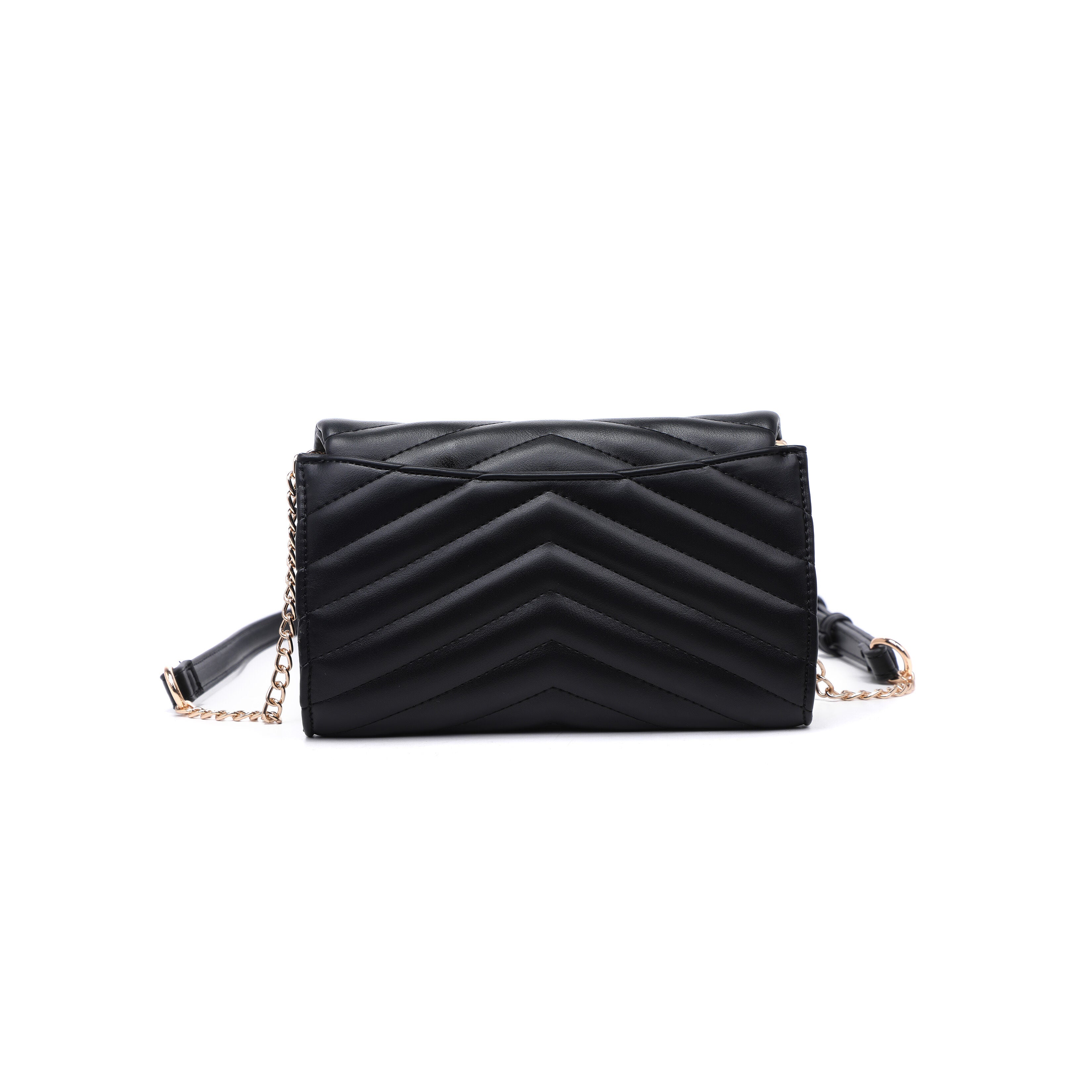 Quilted chevron bag sales