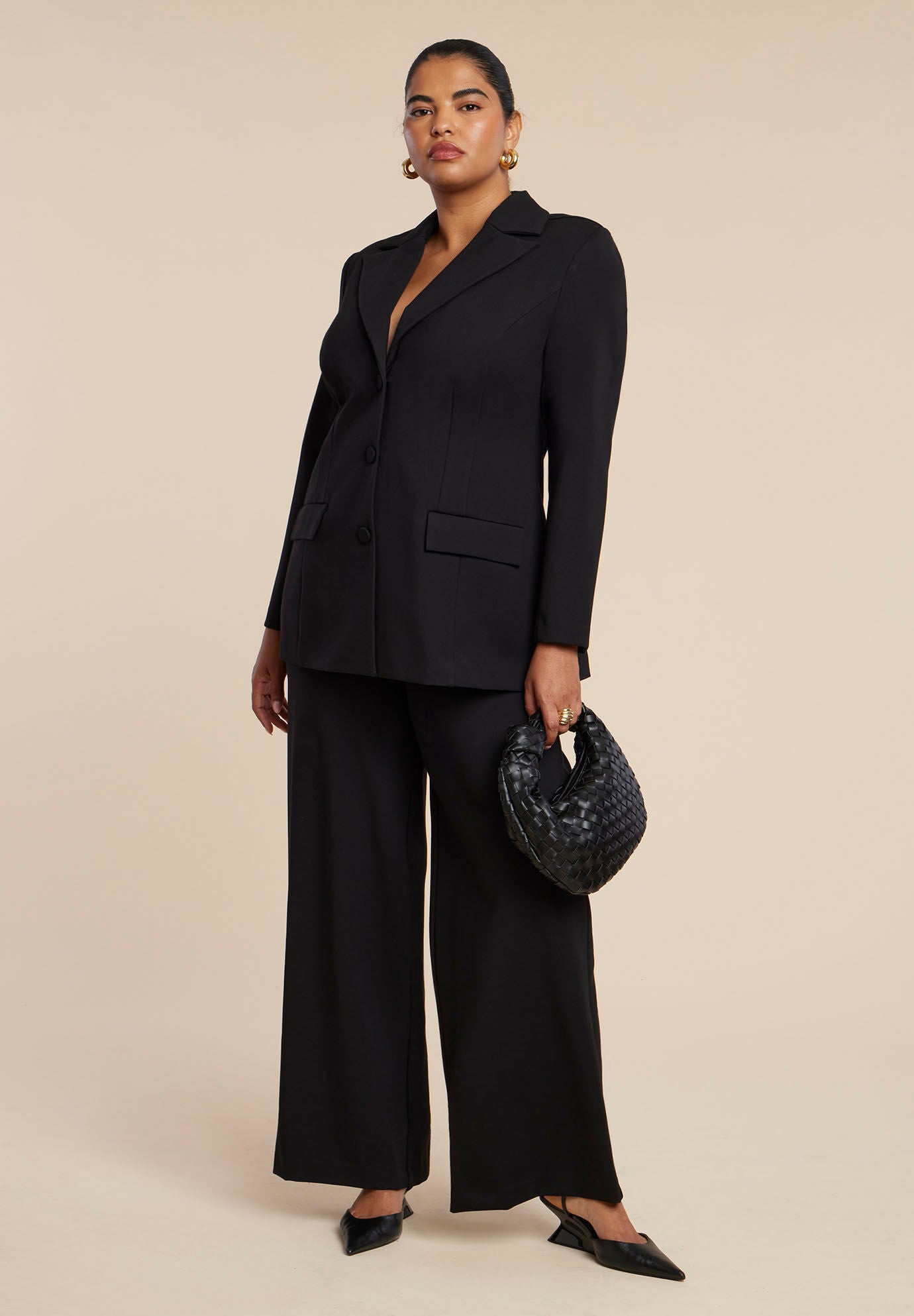 The Ultimate Stretch Wide Leg Pant