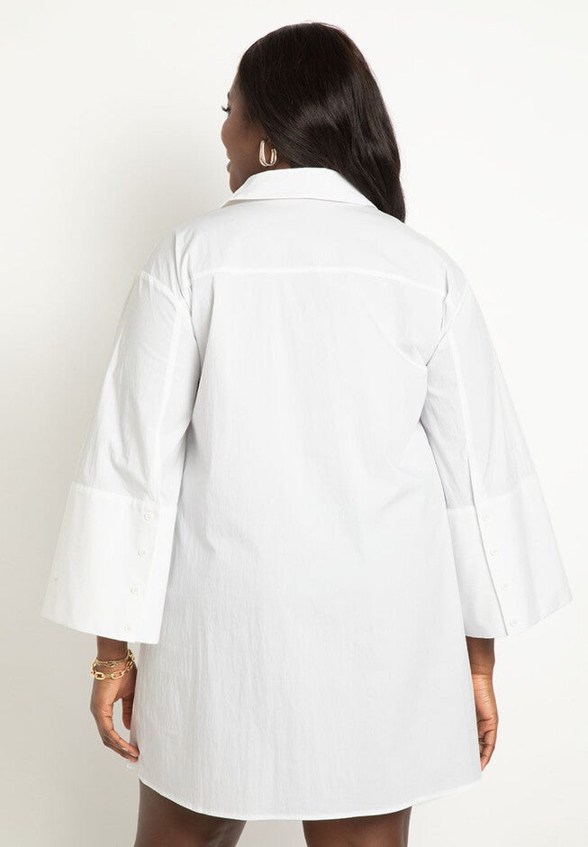 Oversized Shirt Dress, , alternate image number null