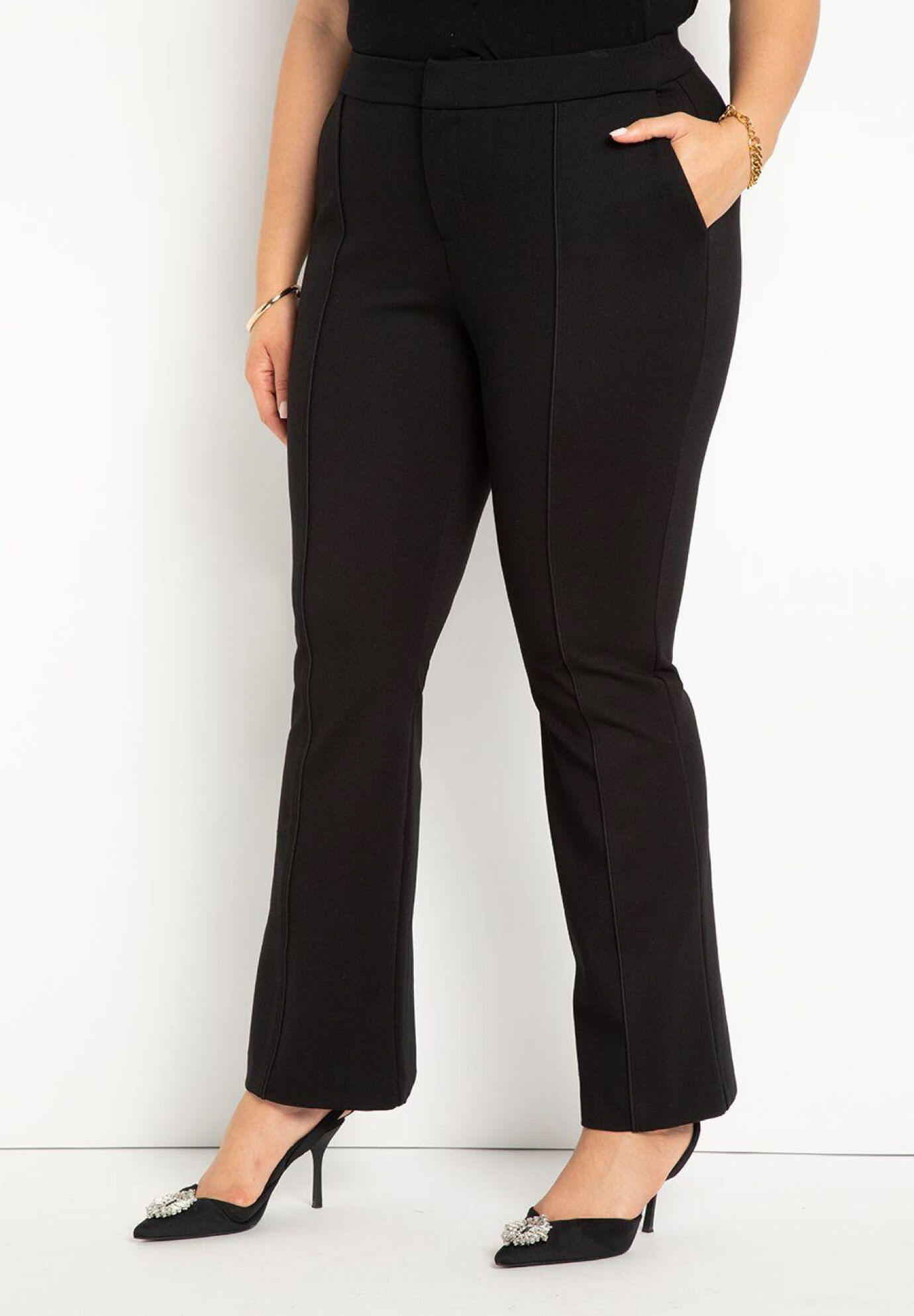 Women The Ultimate Suit Flare Leg Pant By ( Size 20 )