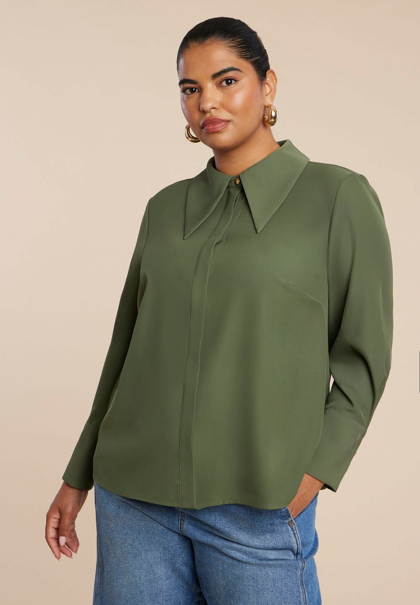 トップス d.i.a Cross Front Cut Out Top | Dia & Co