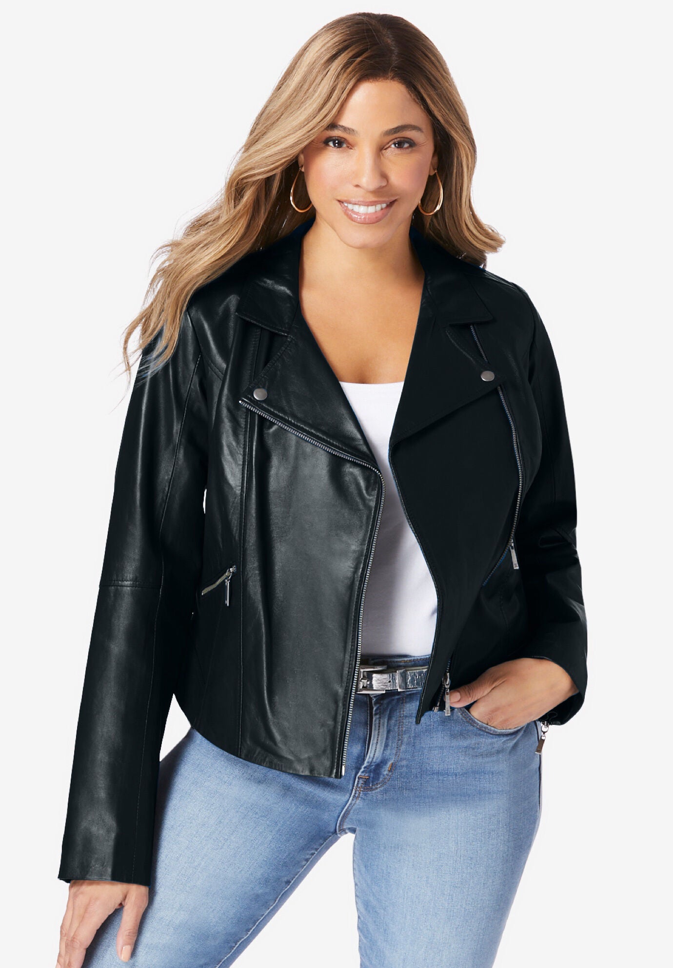 Eloquii sales moto jacket