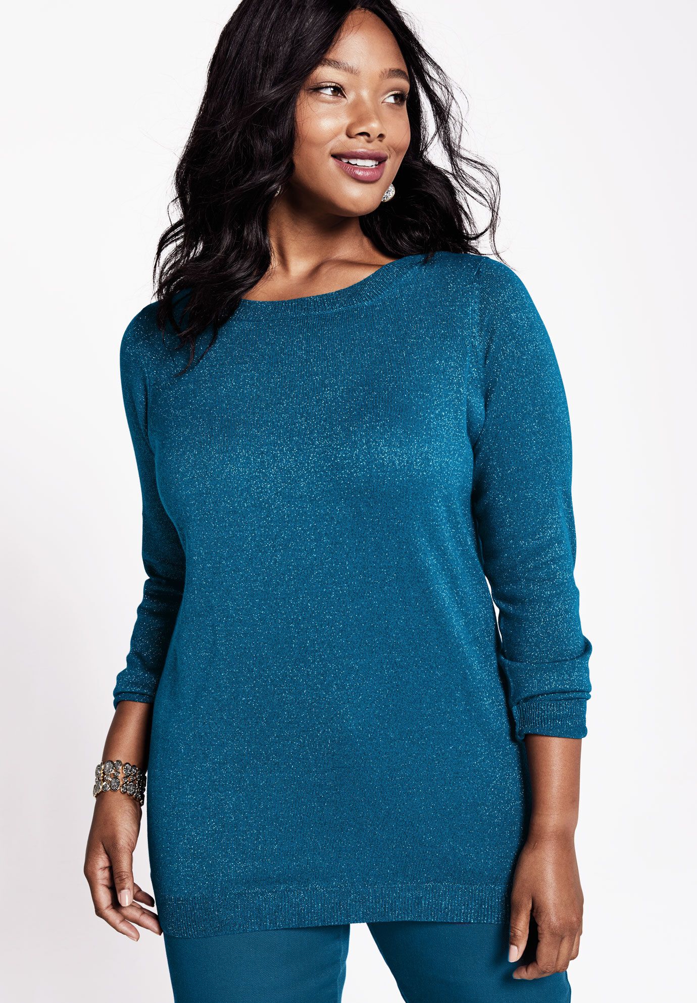 Shimmer Pullover, , on-hover image number 1