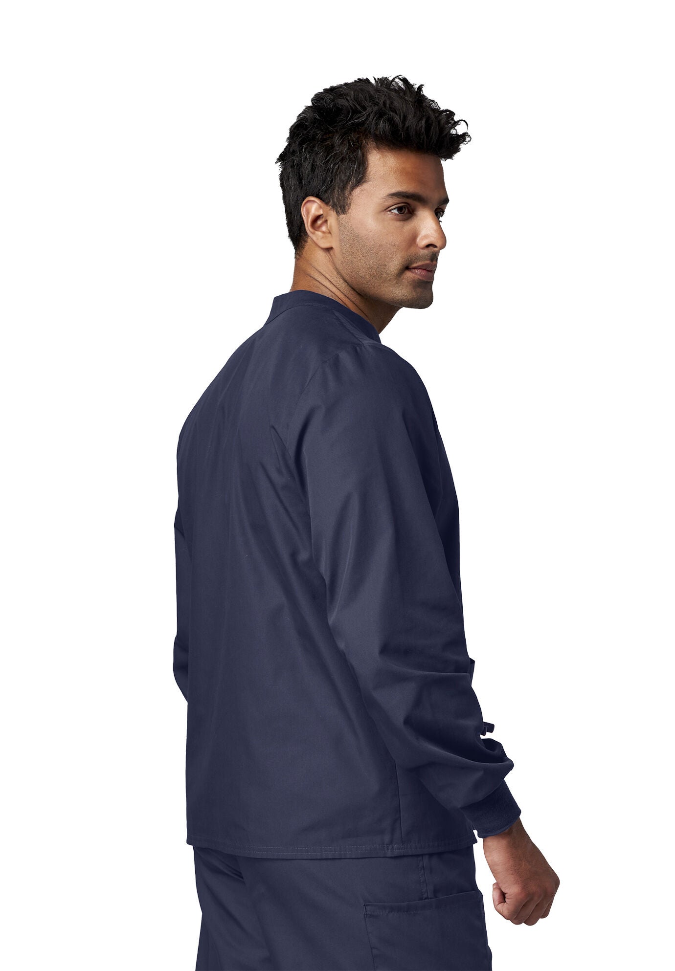 Unisex Snap Front Warm-Up Jacket, , alternate image number 2