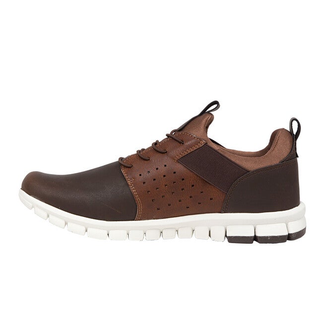 NoSoX® Betts Flexible Sole Bungee Lace Slip-On Oxford Hybrid Casual Sneaker, , alternate image number 3