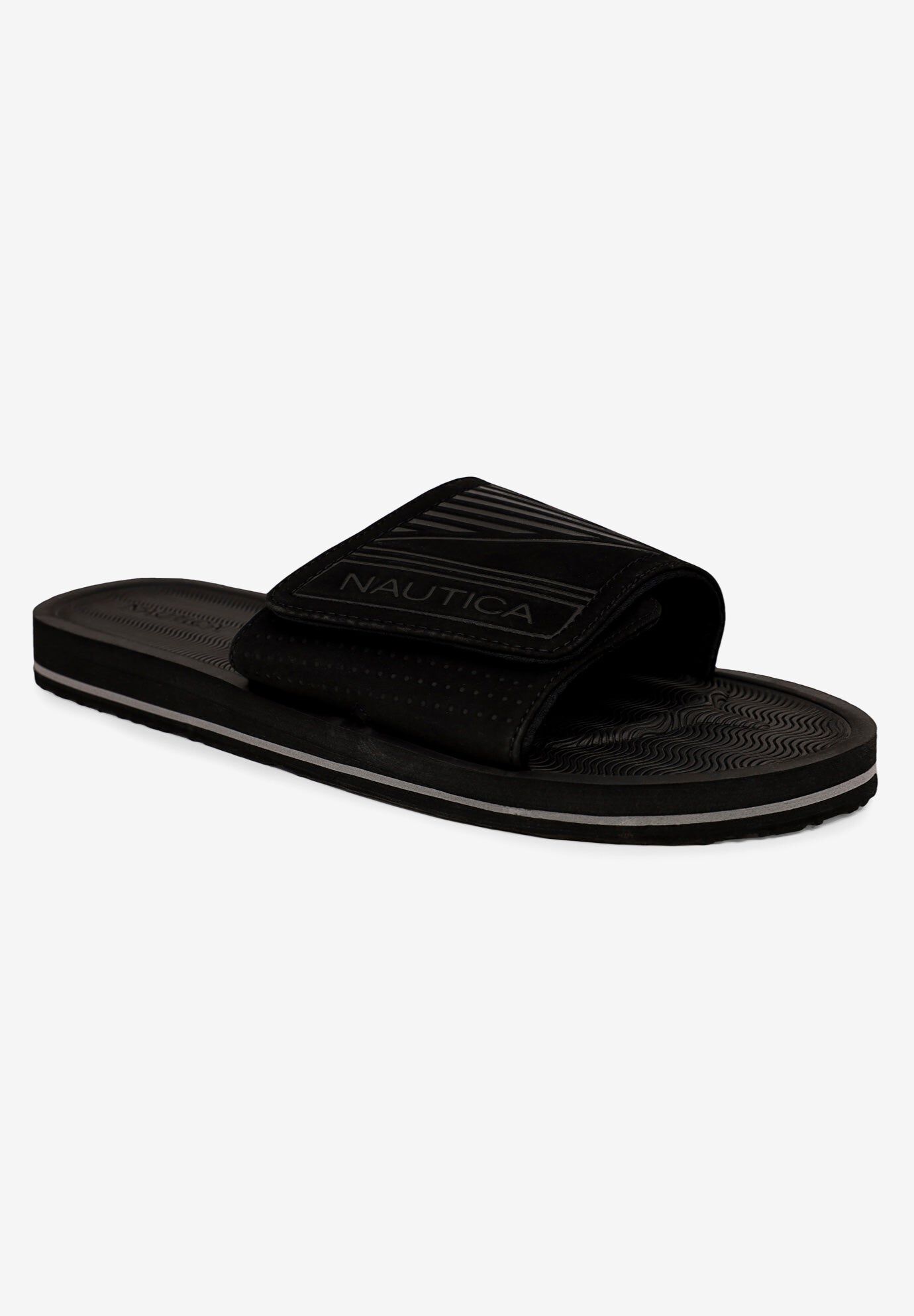 Nautica Stone Adjustable Slides, , hi-res image number 0