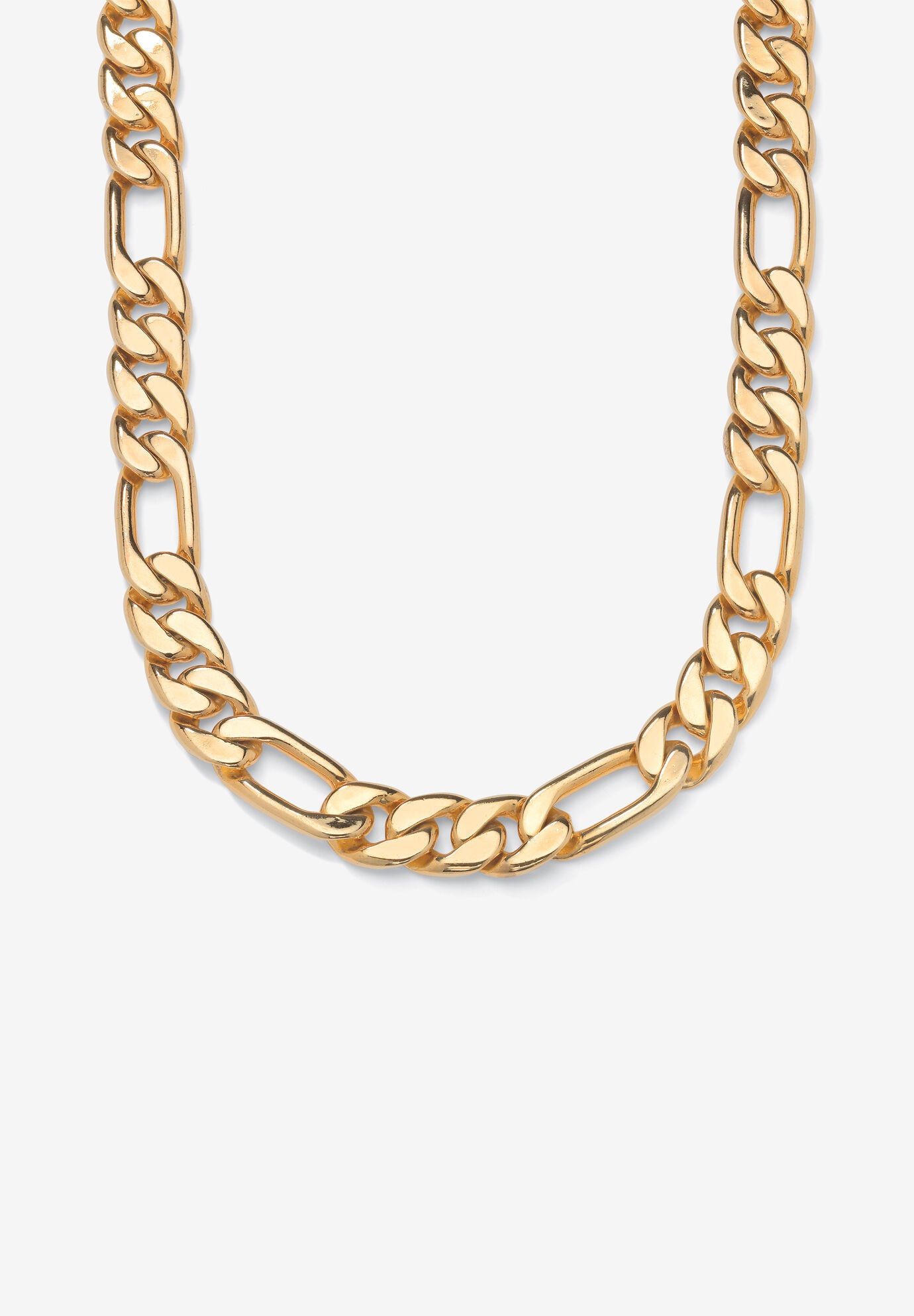 Figaro link gold chain discount