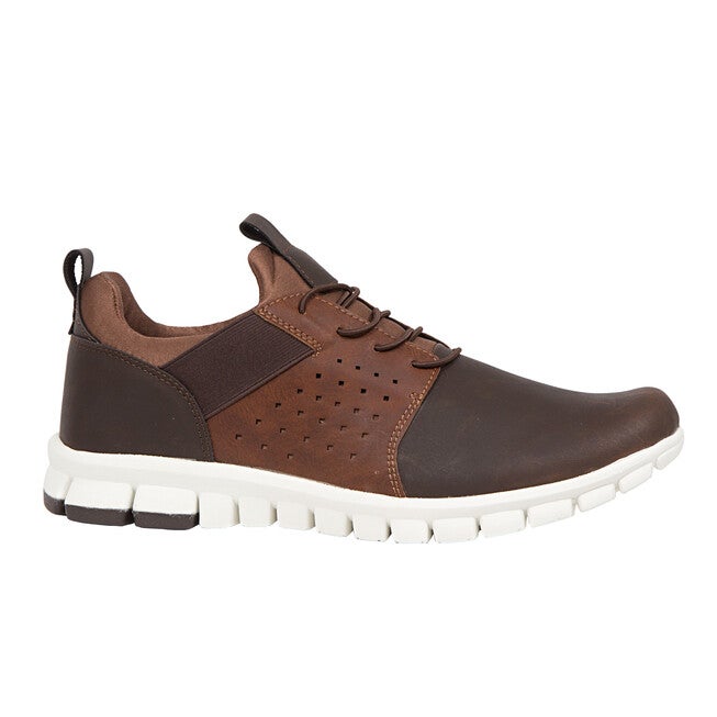 NoSoX® Betts Flexible Sole Bungee Lace Slip-On Oxford Hybrid Casual Sneaker, , alternate image number 4