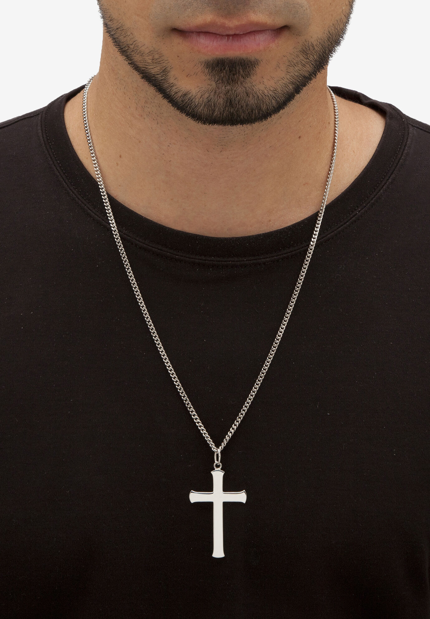 Sideways Cross Necklace for Her - Talisa Jewelry - Gifts for Her