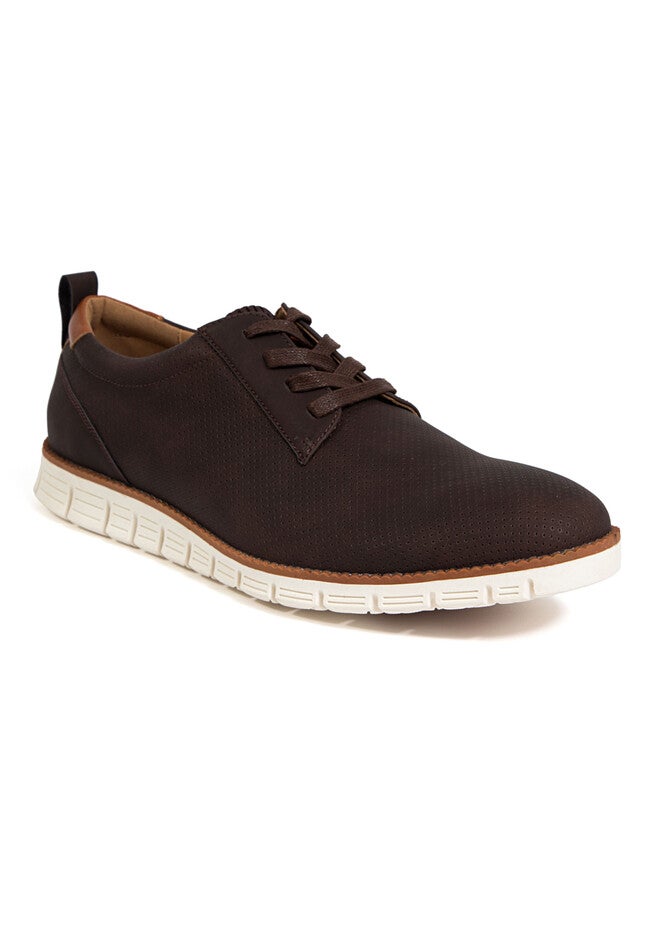 Victor Dress Sneakers, DARK BROWN, hi-res image number 0