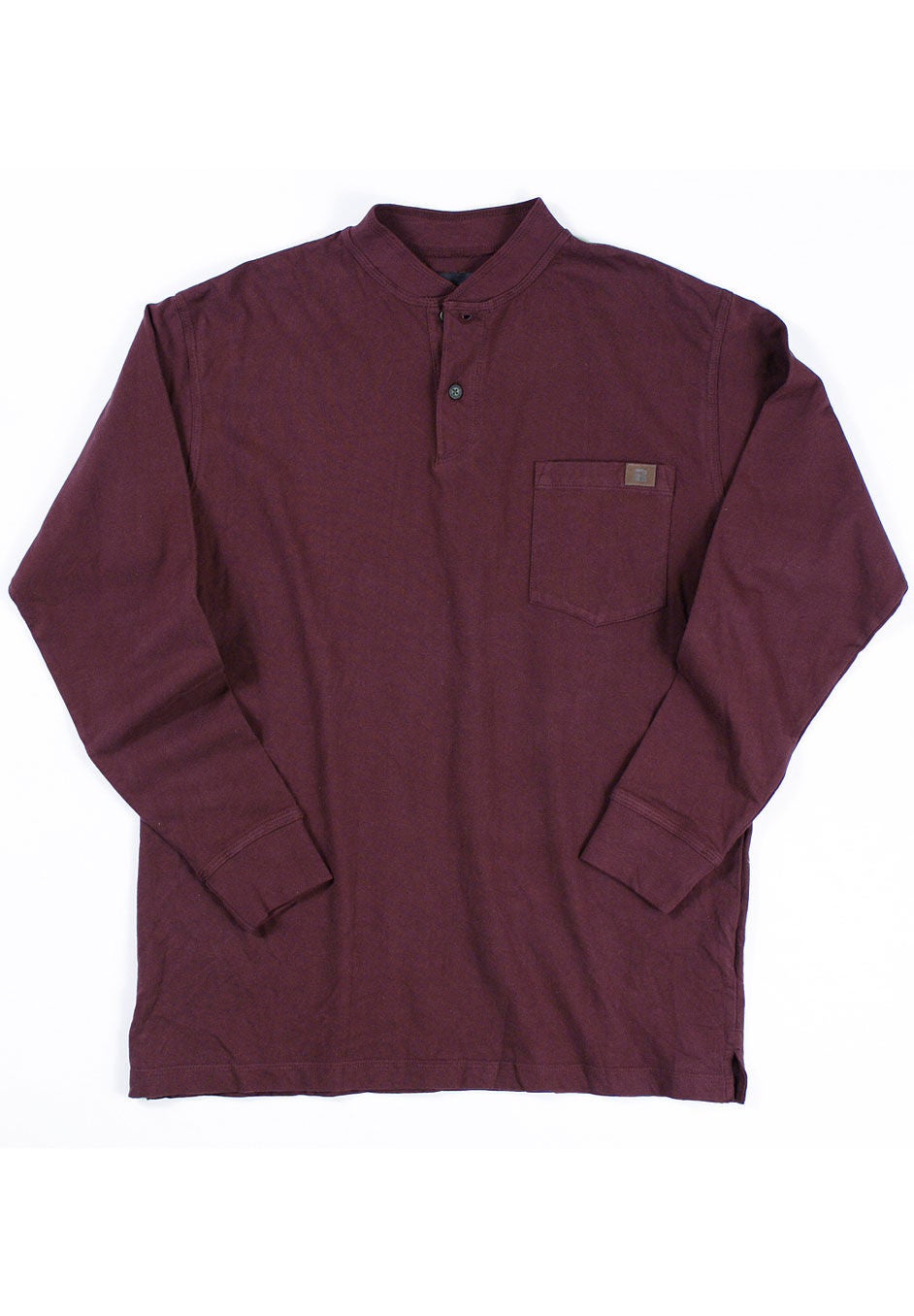 Long-Sleeve Henley Shirt, , alternate image number 1