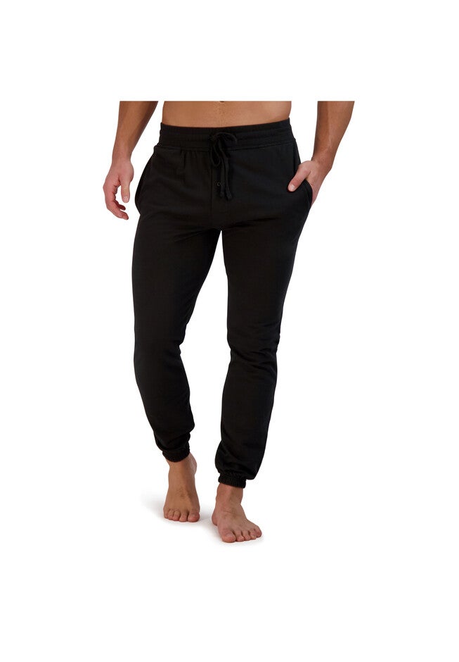 Soft French Terry Sleep Jogger Sleep Set Pajamas, , alternate image number 5