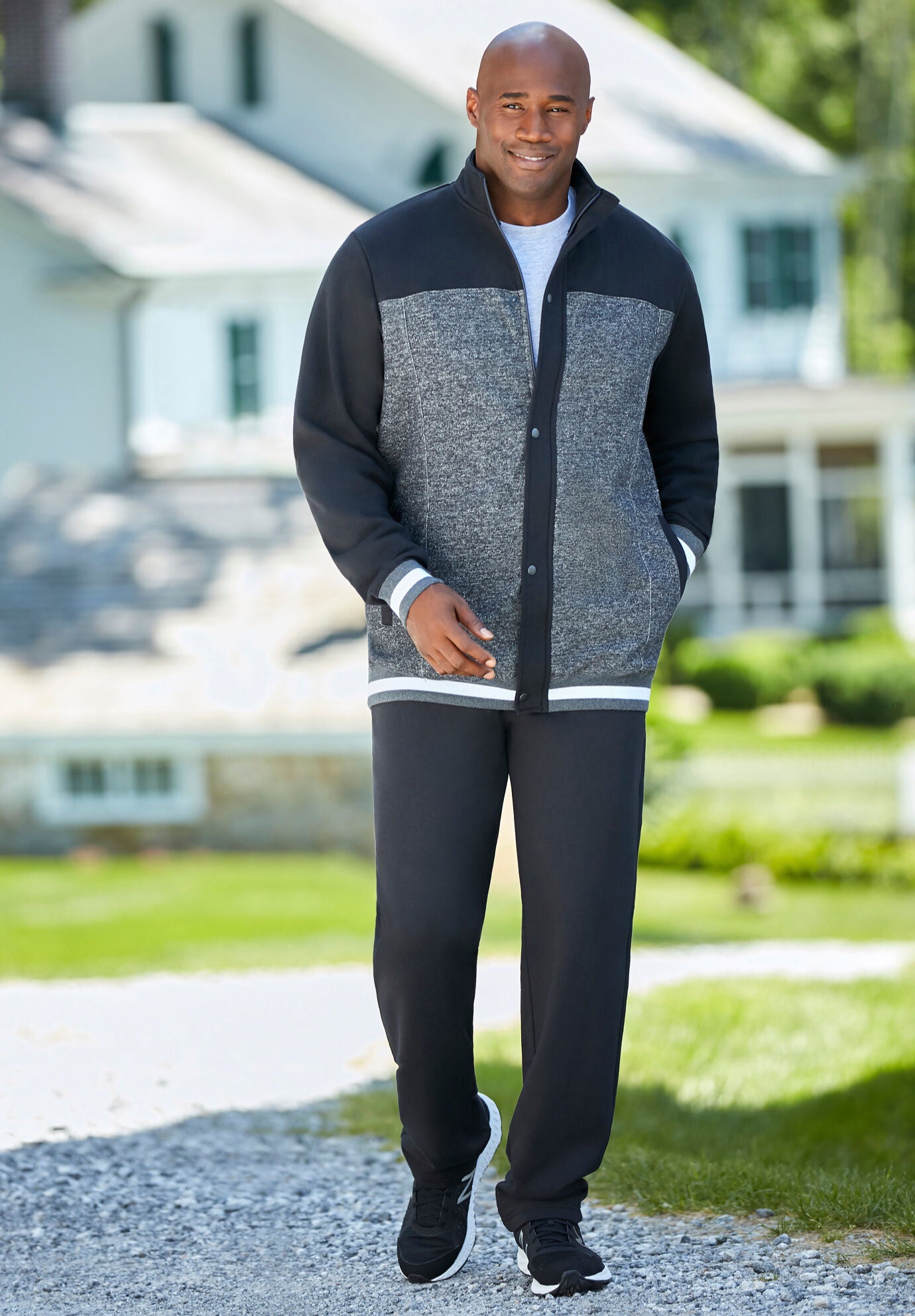 Coaches Collection Basketball-Inspired jacket, , alternate image number 1