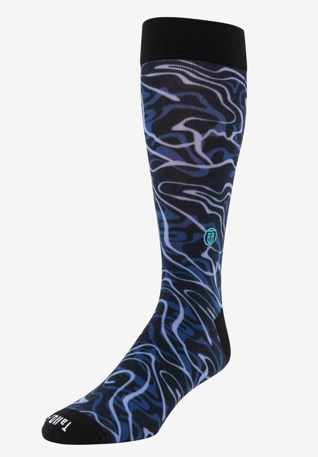 TallOrder: The Kenny Sock, NAVY SWIRLS, hi-res image number 0