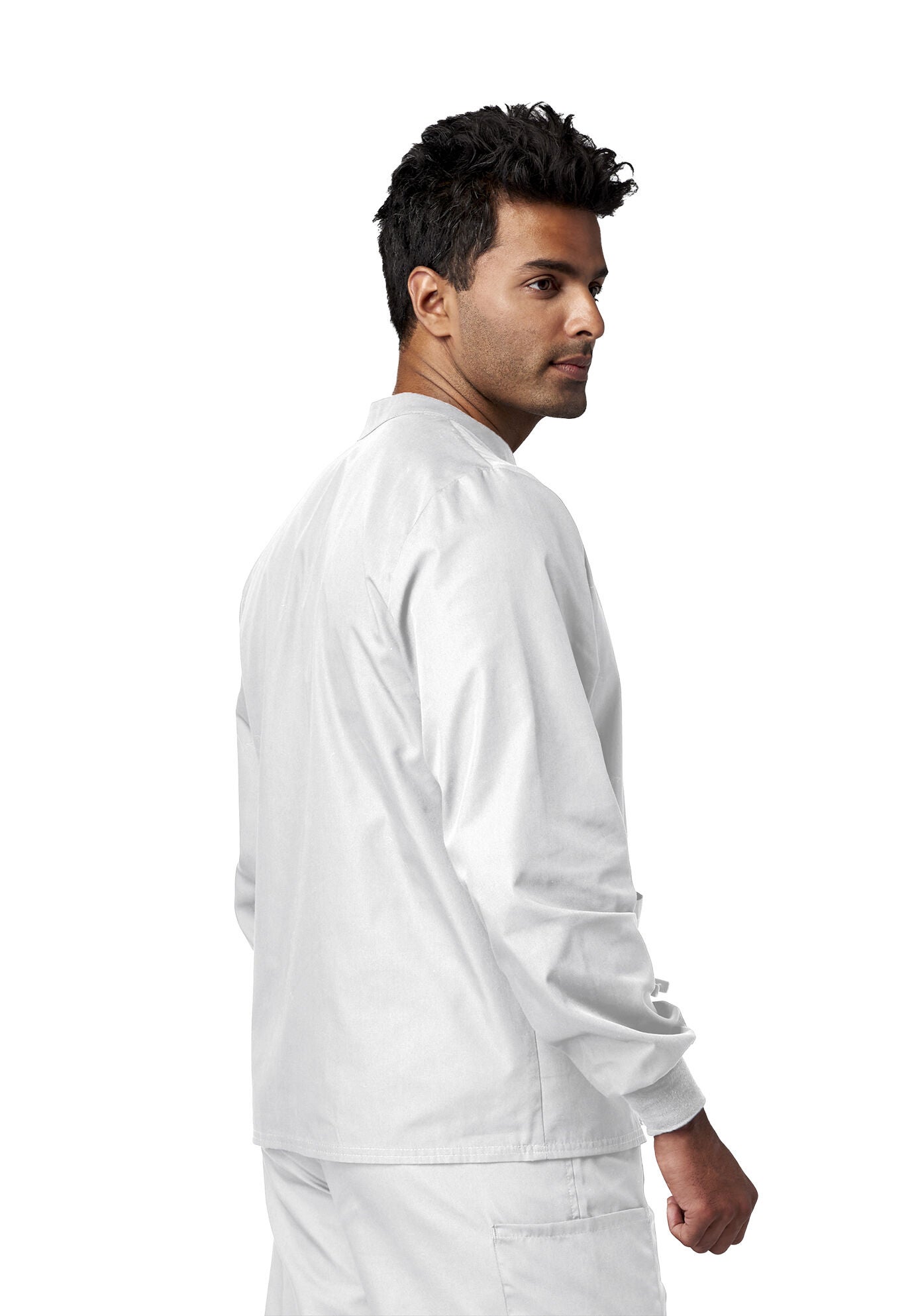 Unisex Snap Front Warm-Up Jacket, , alternate image number 1