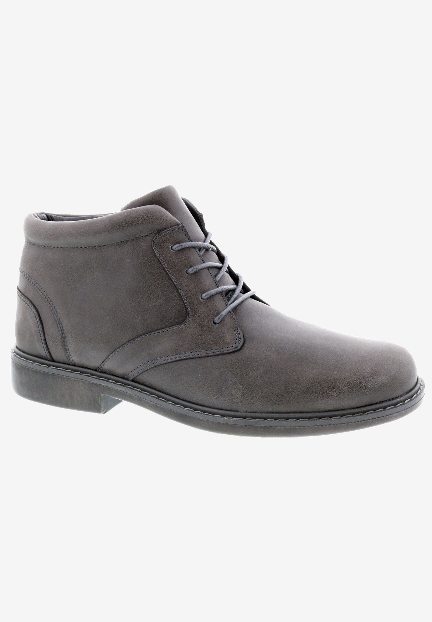 Bronx Drew Shoe, GREY LEATHER, hi-res image number 0