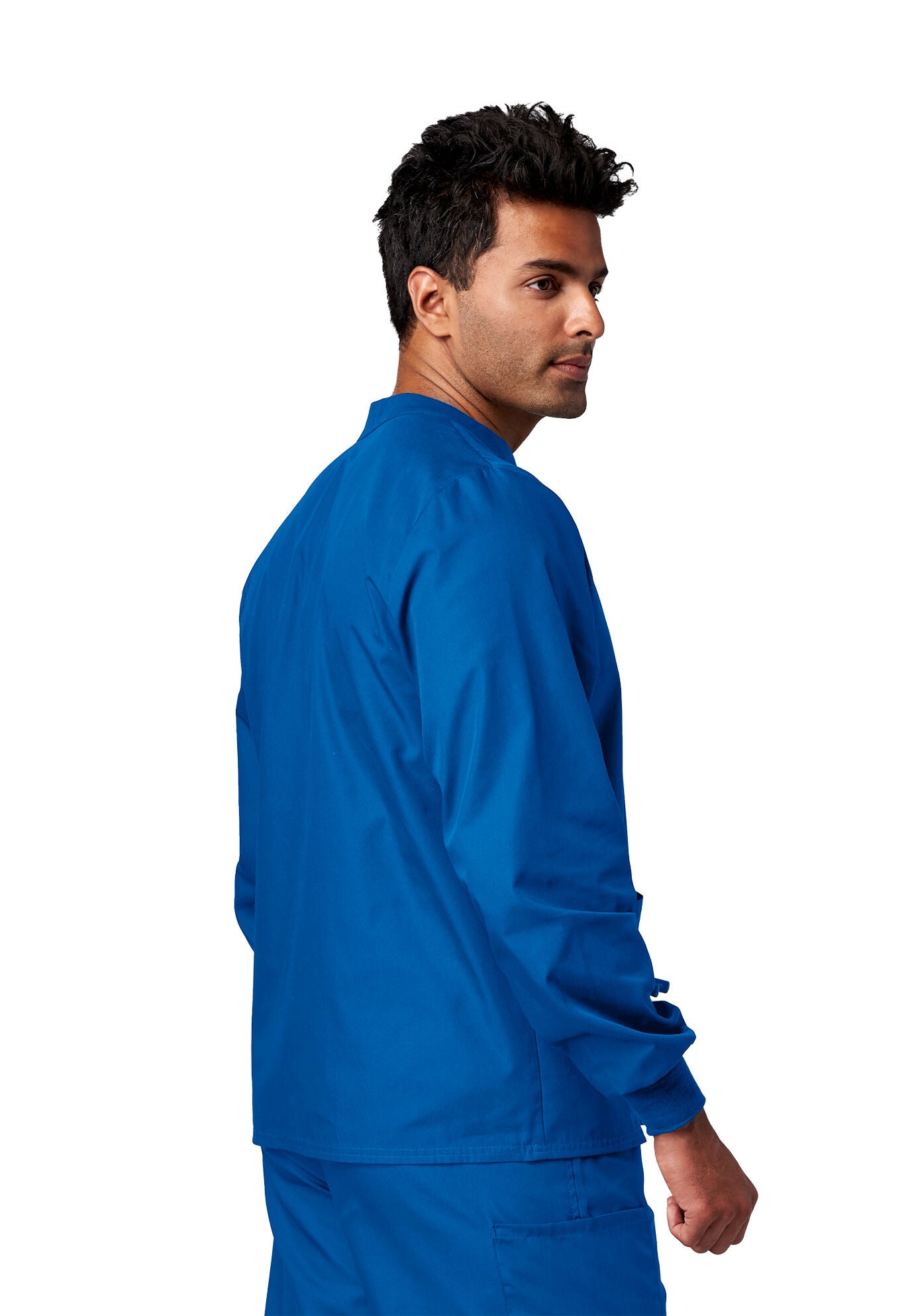 Unisex Snap Front Warm-Up Jacket, , alternate image number 7