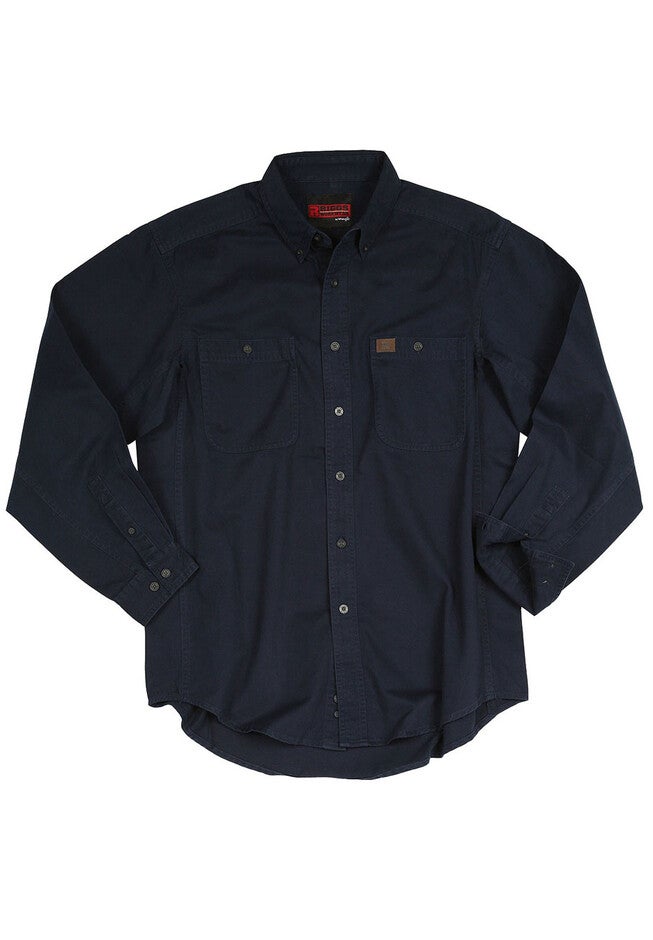 Riggs Workwear Long-Sleeve Cotton Work Shirt, , alternate image number 4