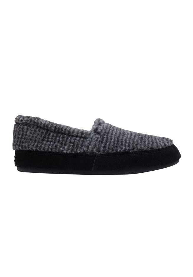 L.B. Evans Stratus 2 TEMPUR-Cloud Slip-On Slippers, CARBON, hi-res image number 0