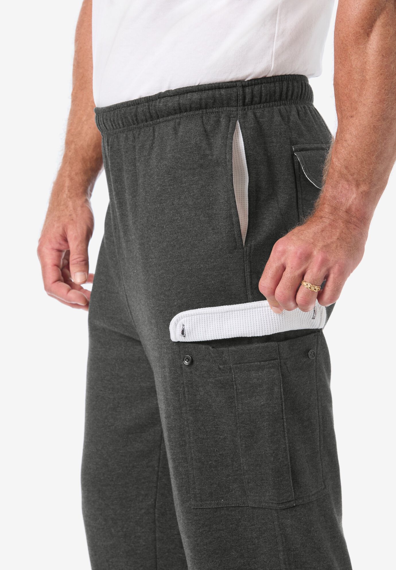 ThermalLined Cargo Pants Eloquii