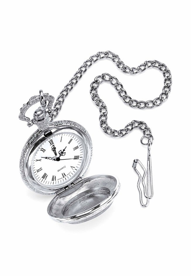 Silvertone JFK Bicentennial Watch with 13 inches Chain, , on-hover image number null