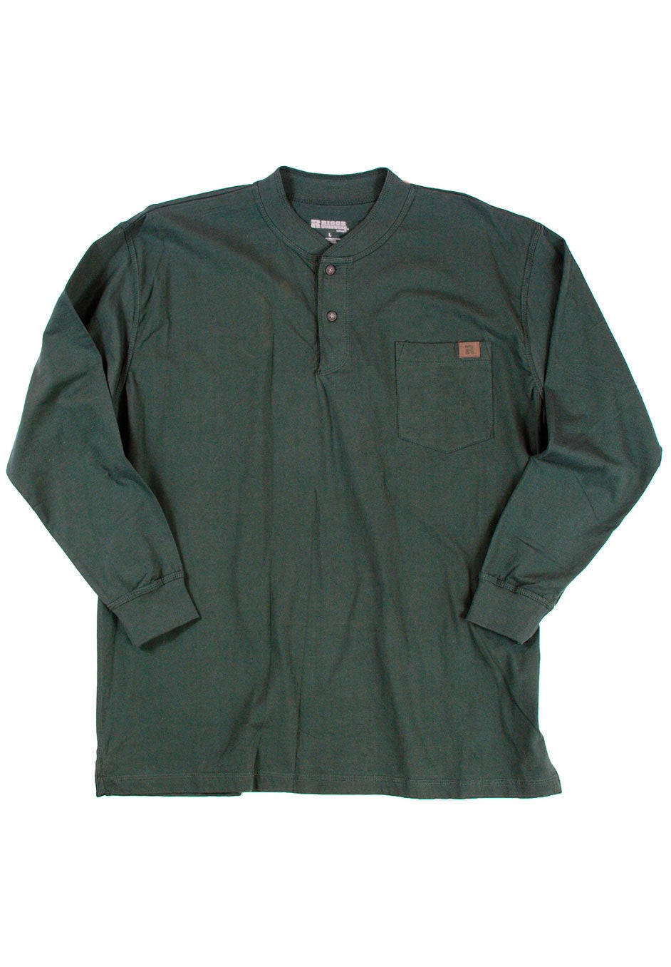 Long-Sleeve Henley Shirt, , alternate image number 2