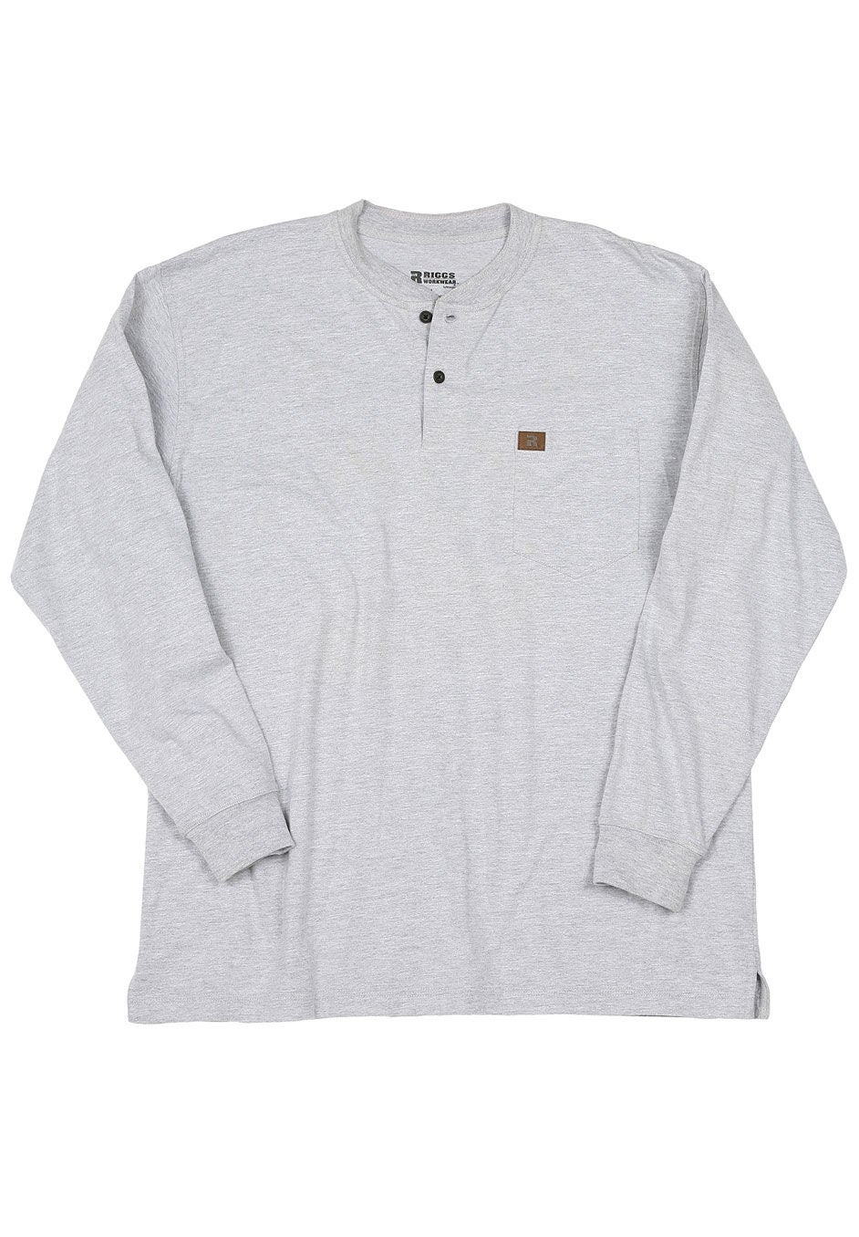 Long-Sleeve Henley Shirt, , alternate image number 5