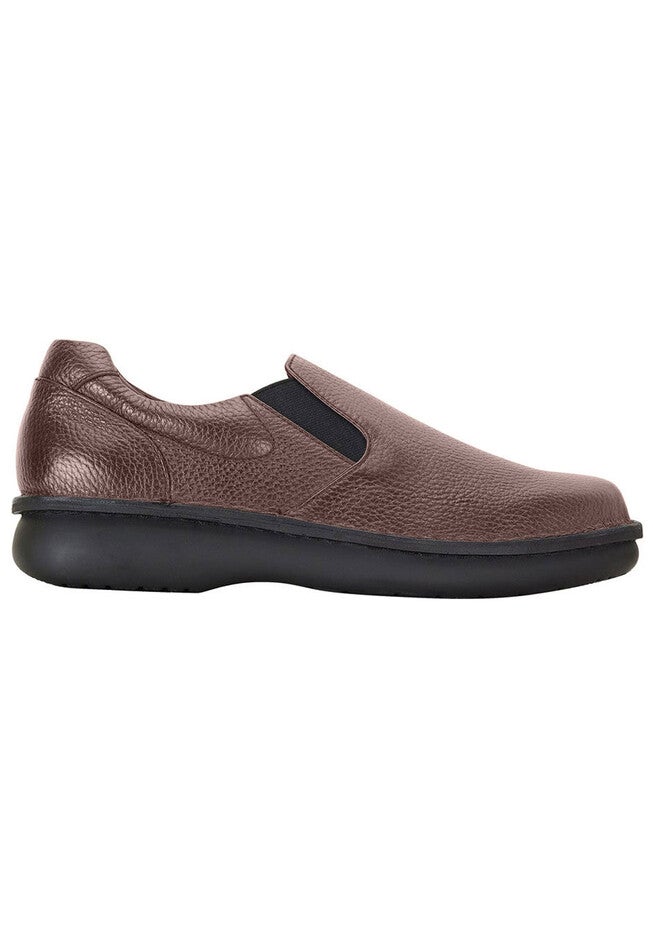Propét® Galway Slip-On Walking Shoes, BROWN, hi-res image number null