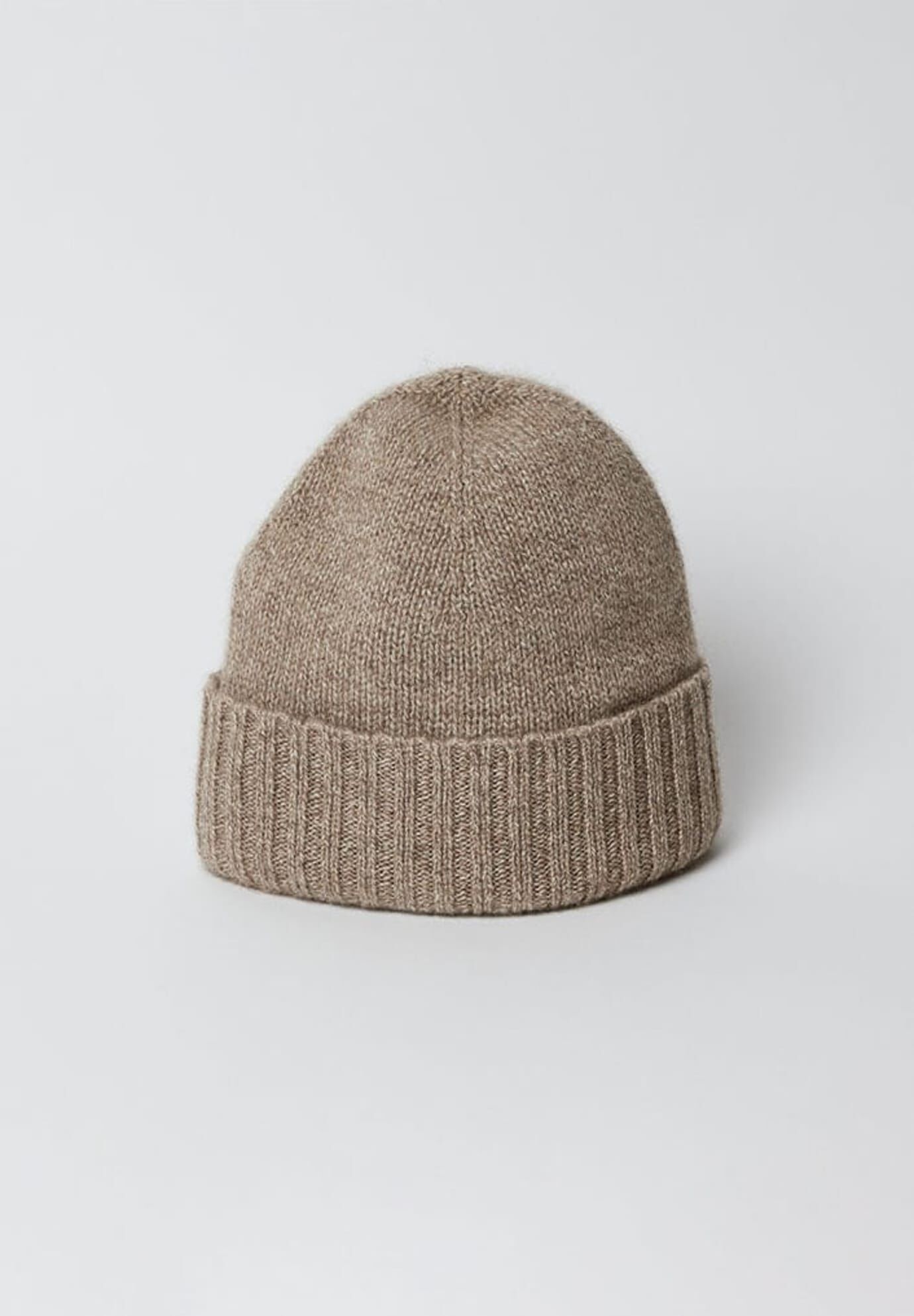 Classic Cashmere Slouch Hat, Taupe / Taupe, hi-res image number 0