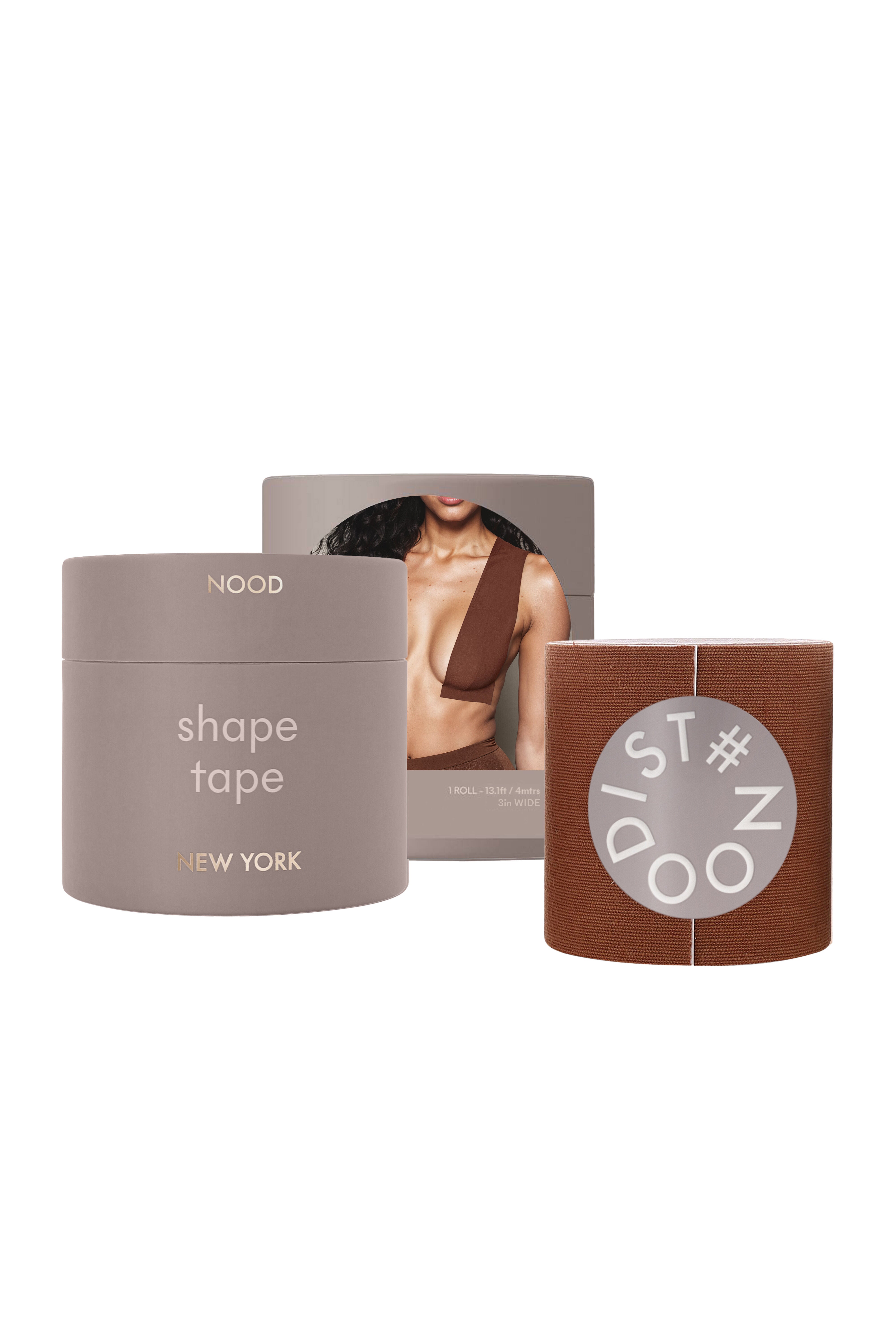 Shape Tape 3 inches Wide Breast Tape, No 7 Bronze / Bronze, hi-res image number 0