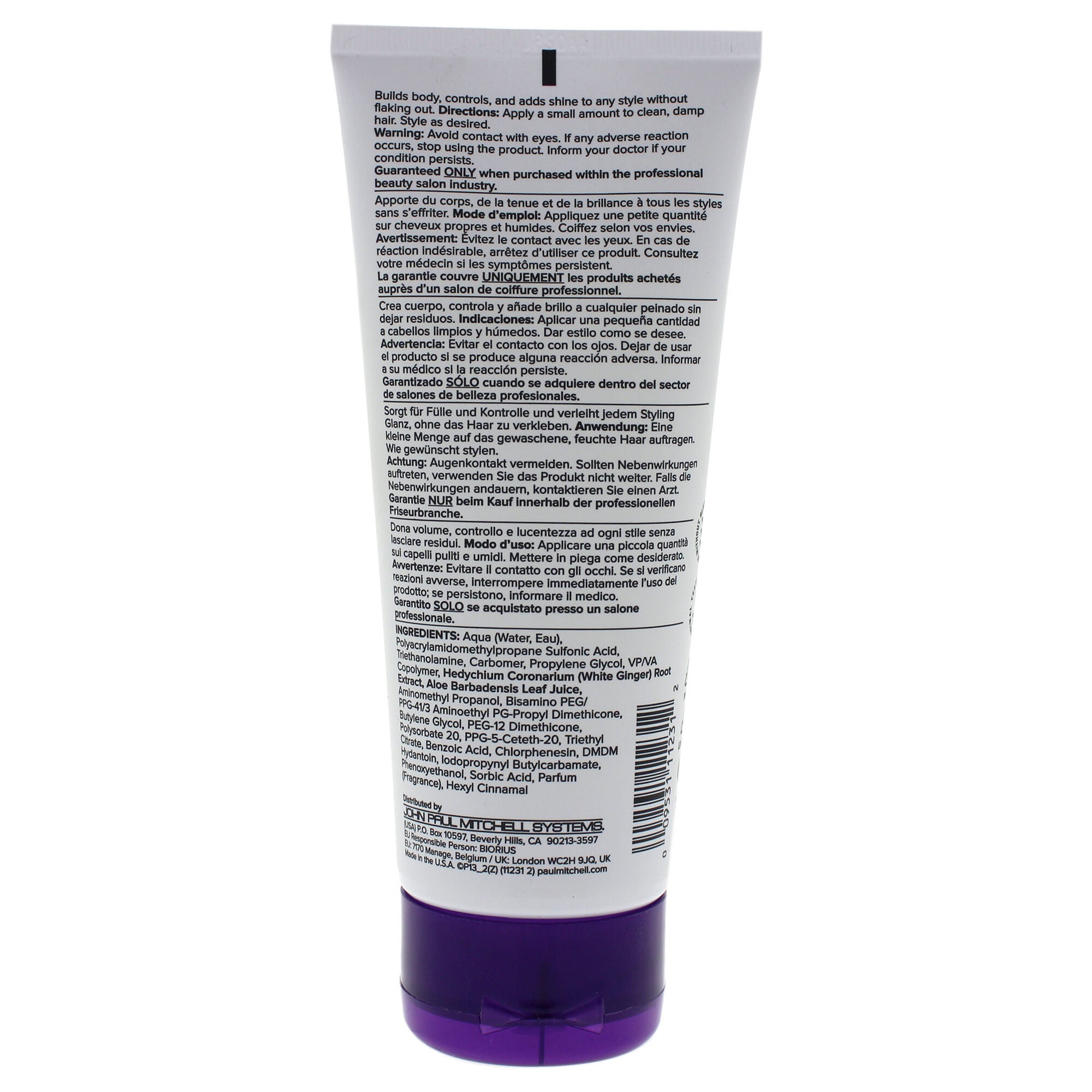 Extra Body Sculpting Gel by Paul Mitchell for Unisex - 6.8 oz Gel, See Description, alternate image number 1