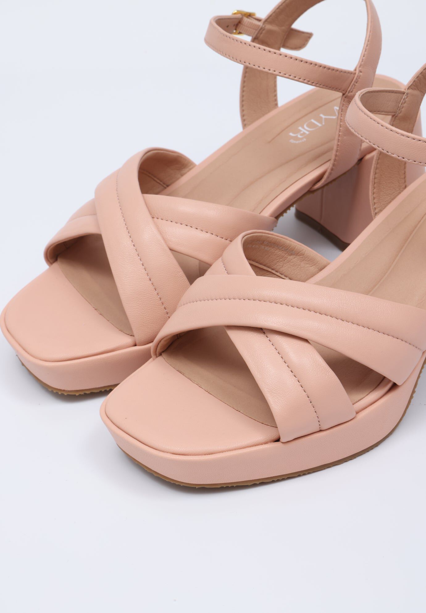 Donna Platform Sandals, Pink / Pink, alternate image number 4