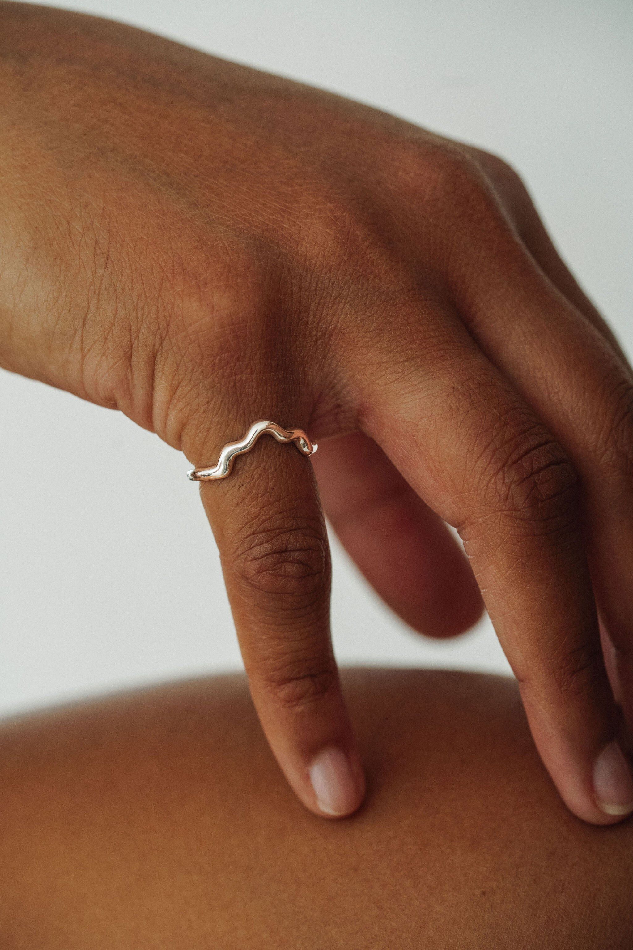 The Hilma Ring | Silver, Silver / Silver, alternate image number 1