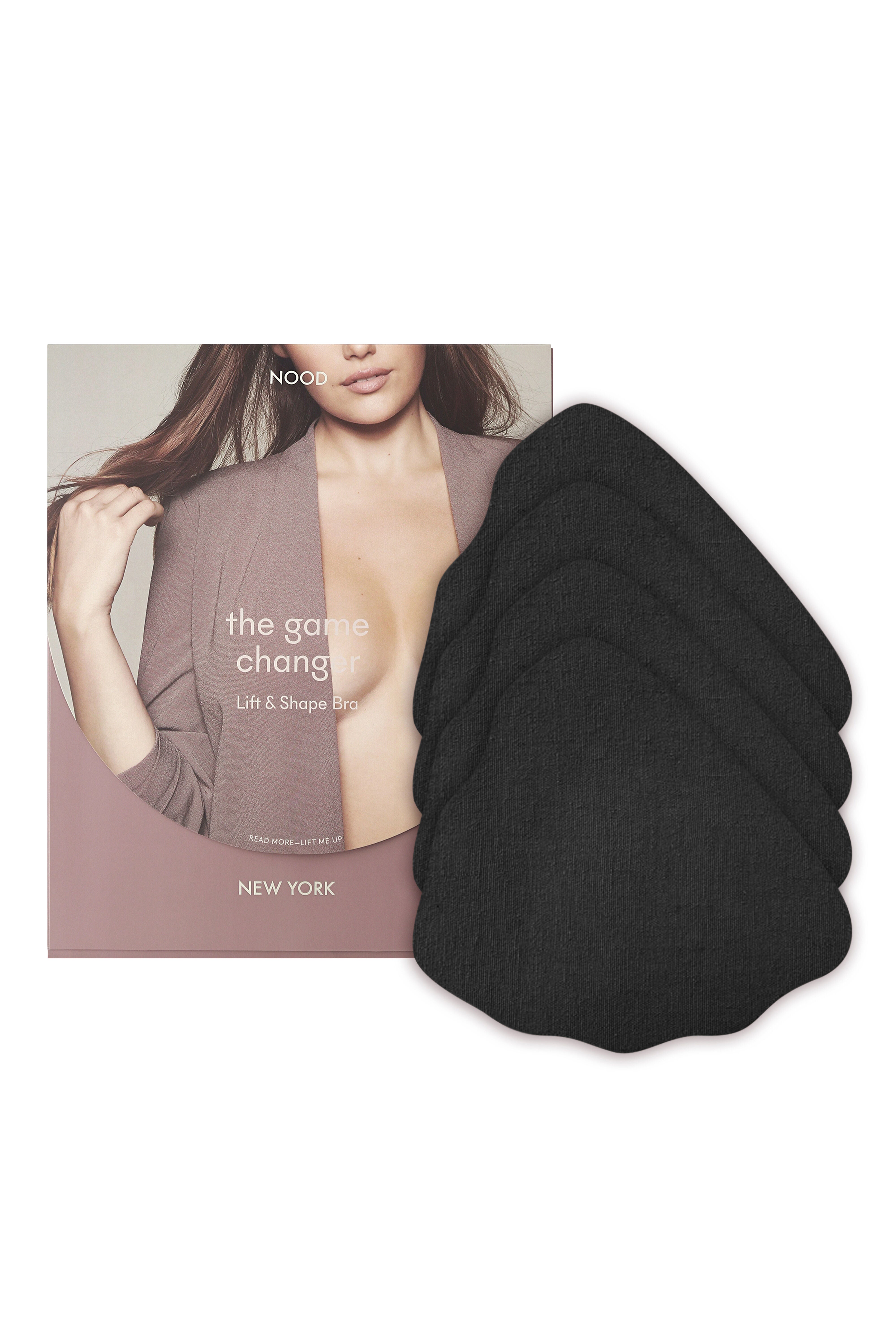 Game Changer Lift & Shape Adhesive Bra (4-pack), Black Onyx / Black, hi-res image number 0
