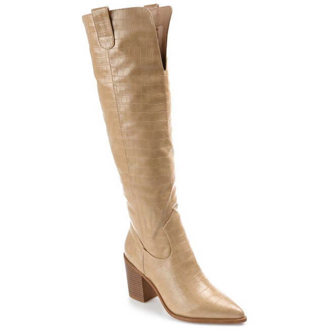 Women's Tru Comfort Foam Wide Calf Therese, Tan, hi-res image number 0