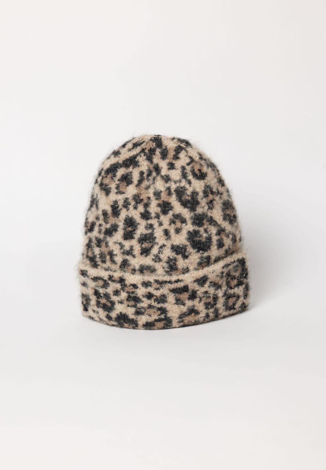 Leopard Beanie, Leopard / Tan, hi-res image number 0