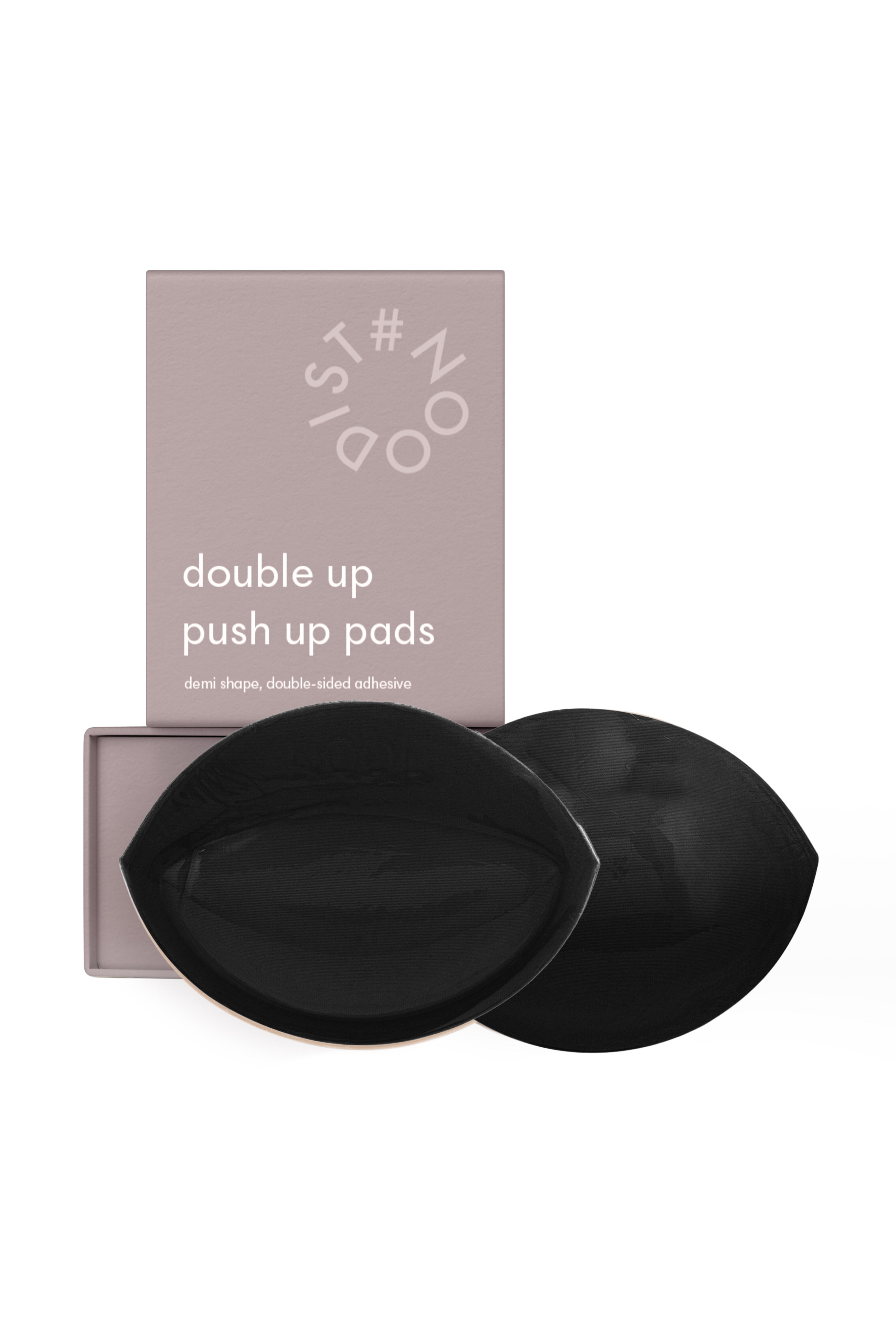 Double Up Ultra-Boost Double-Sided Adhesive Inserts (Demi), Black Onyx / Black, hi-res image number 0