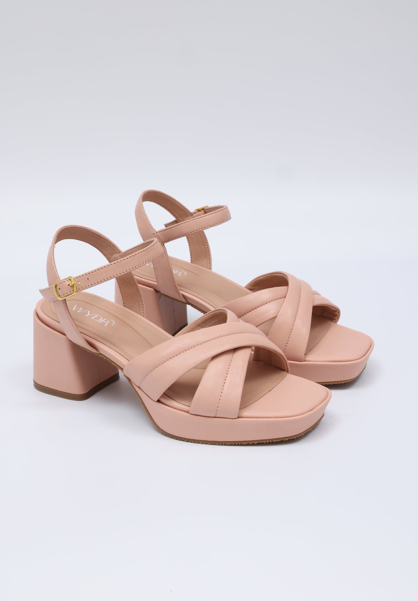Donna Platform Sandals, Pink / Pink, alternate image number 3