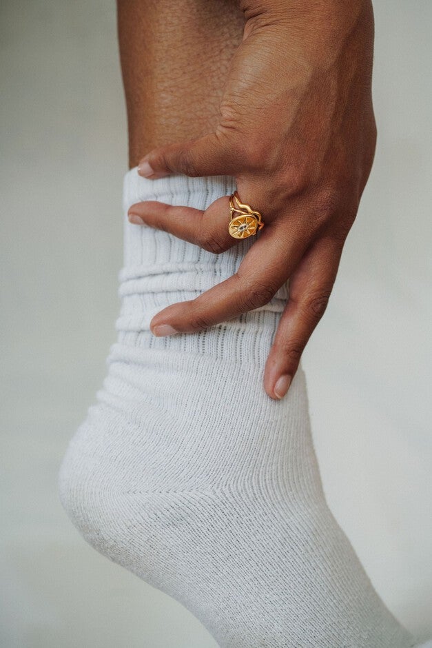 The Hilma Ring | Gold, Gold / Gold, alternate image number 2