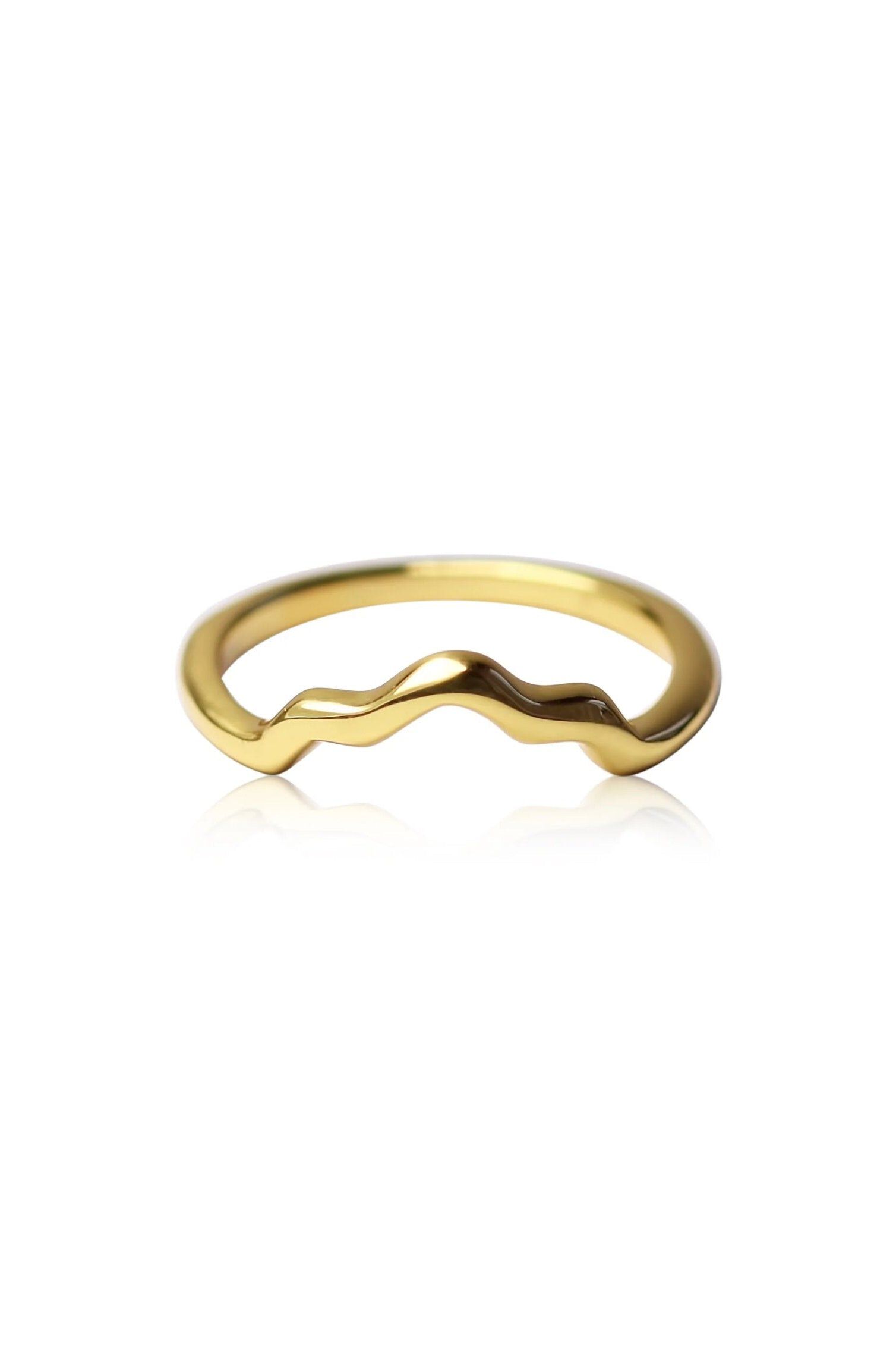 The Hilma Ring | Gold, Gold / Gold, hi-res image number 0