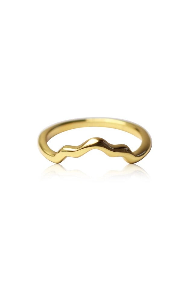 The Hilma Ring | Gold, Gold / Gold, hi-res image number 0