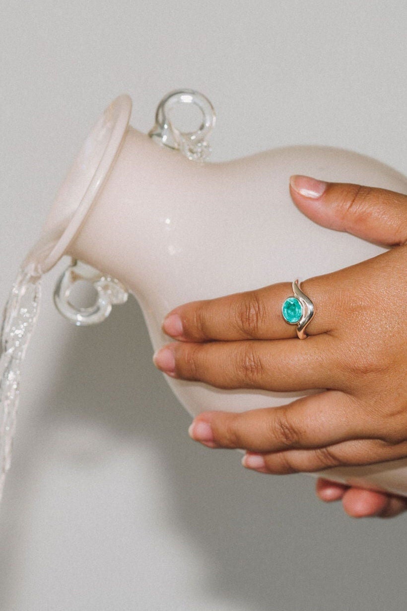 The Cenote Ring | Silver, Silver / Silver, alternate image number 3