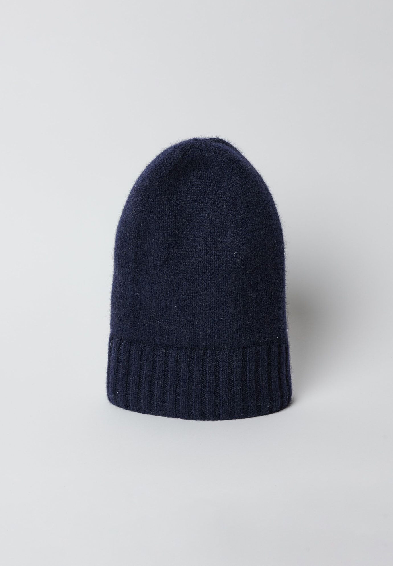 Classic Cashmere Slouch Hat, Navy / Navy, alternate image number 1
